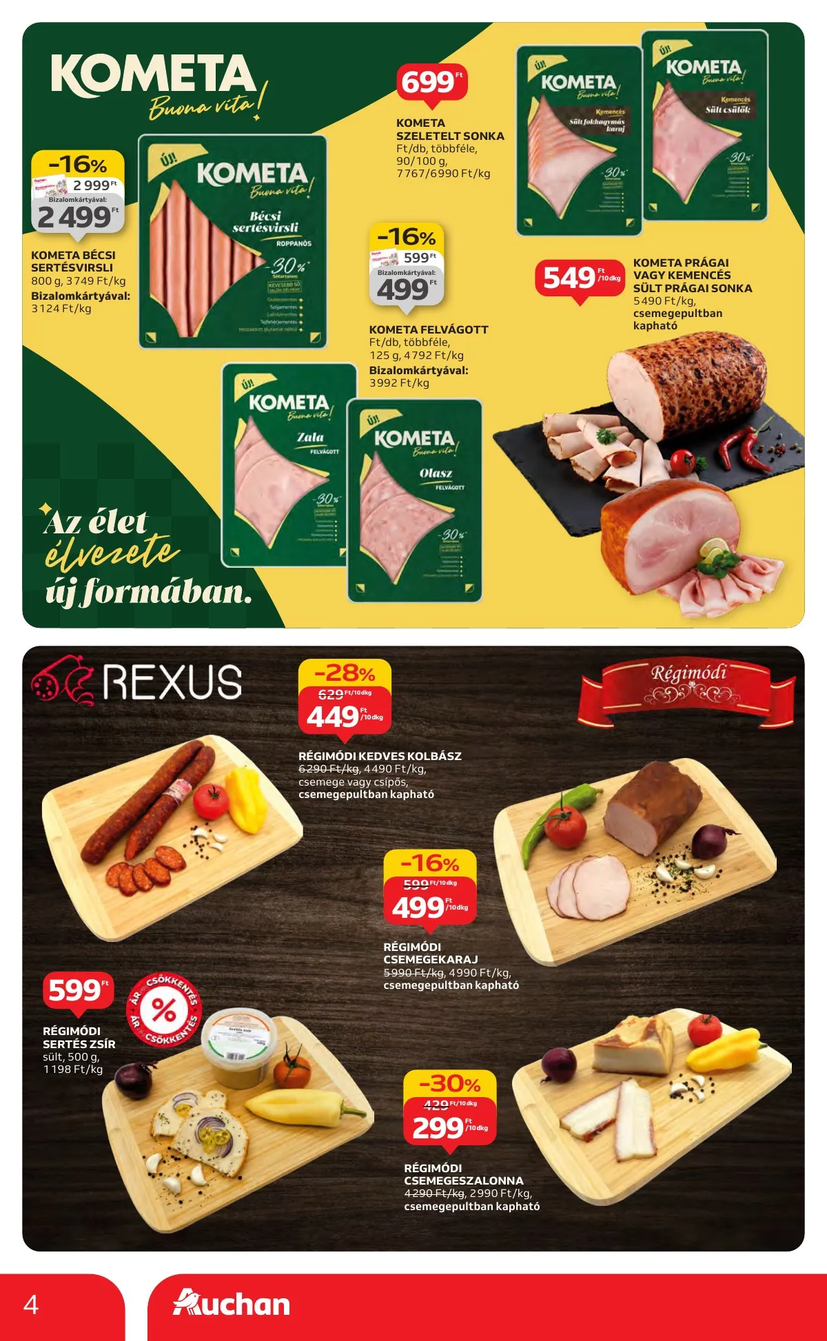 Auchan akciós újság Hipermarket markas 11.06–11.19 – 4. oldal