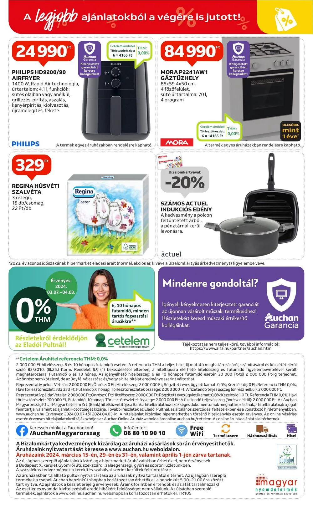 Auchan akciós újság Hipermarket minden ami konyha 03.07–04.03 – 16. oldal