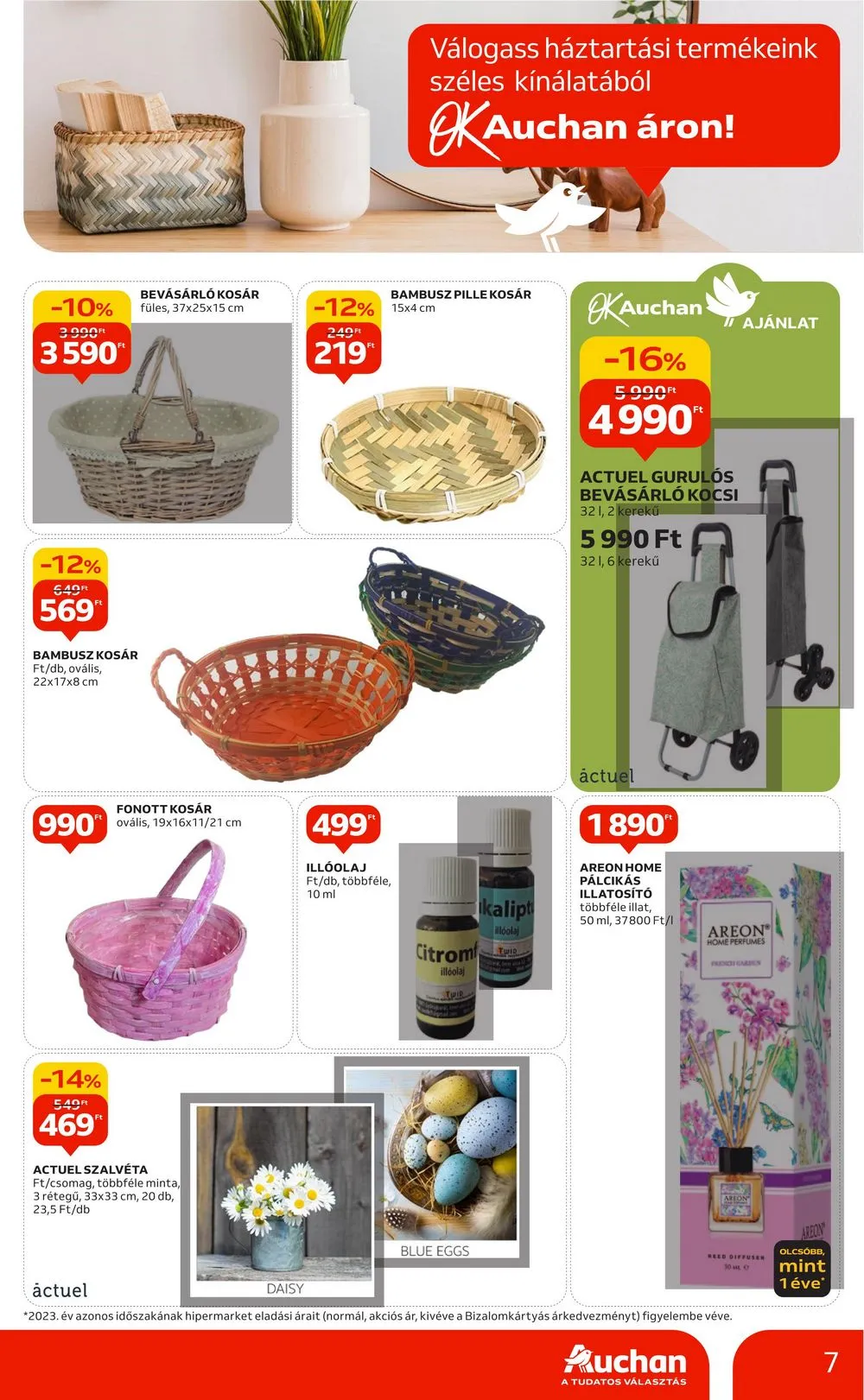 Auchan akciós újság Hipermarket minden ami konyha 03.07–04.03 – 7. oldal