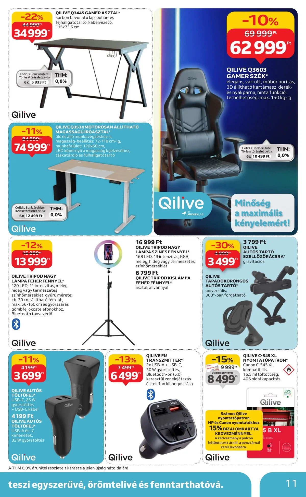 Auchan akciós újság Hipermarket Muszaki 10.09–10.29 – 11. oldal