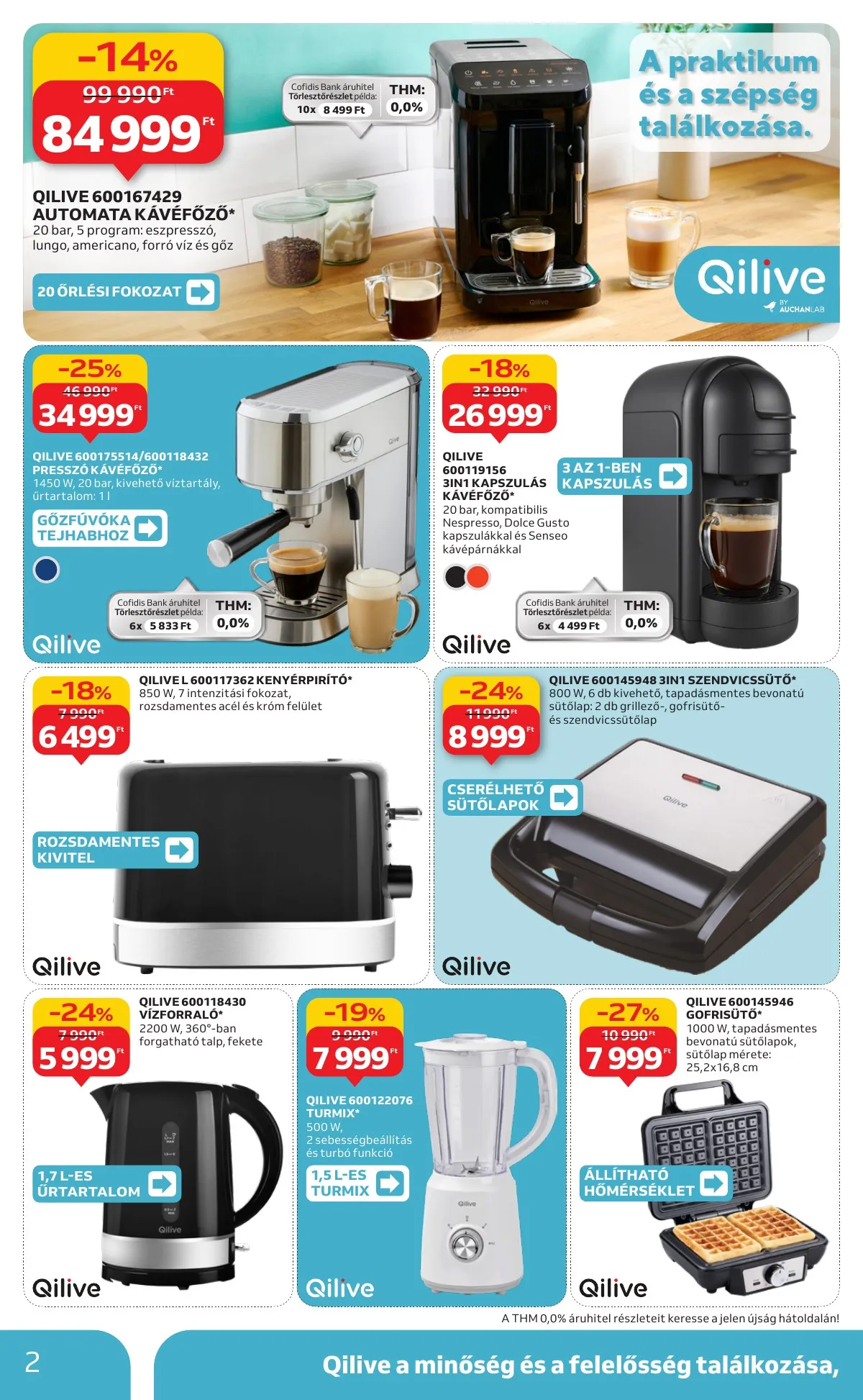 Auchan akciós újság Hipermarket Muszaki 10.09–10.29 – 2. oldal