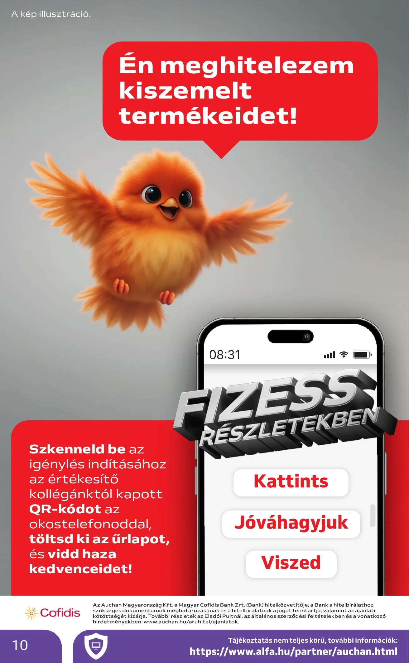 Auchan akciós újság Hipermarket Muszaki 06.04–06.17 – 10. oldal