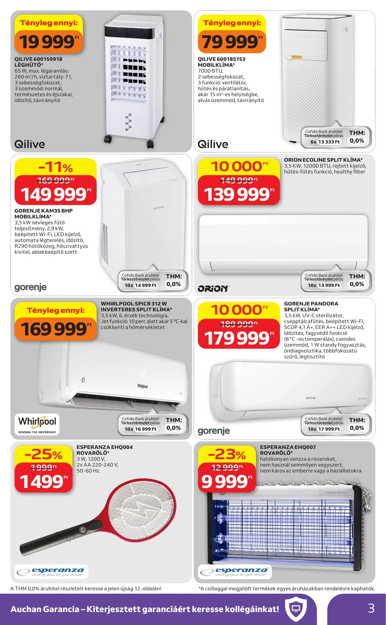 Auchan akciós újság Hipermarket Muszaki 06.04–06.17 – 3. oldal