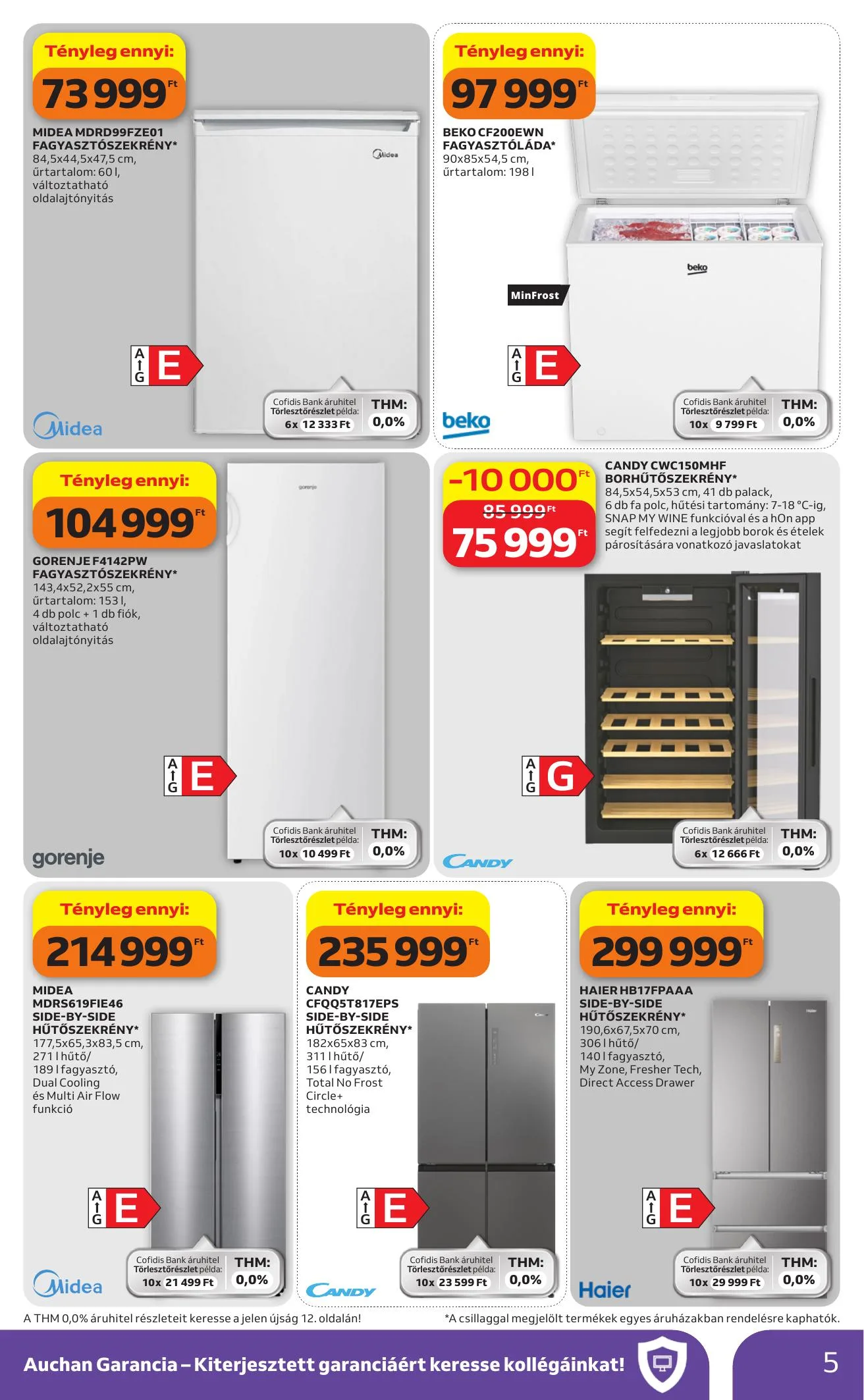 Auchan akciós újság Hipermarket Muszaki 06.04–06.17 – 5. oldal