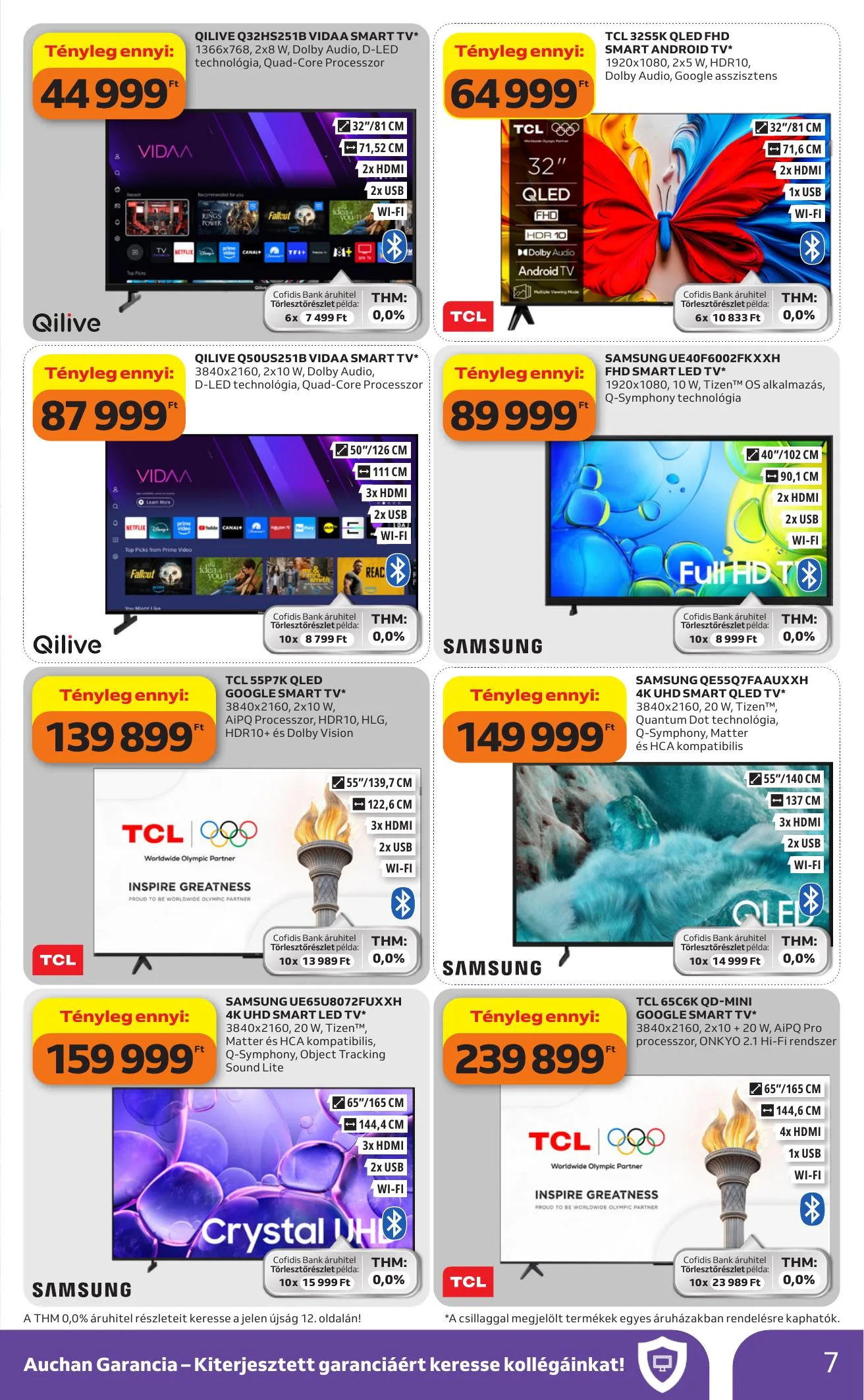 Auchan akciós újság Hipermarket Muszaki 06.04–06.17 – 7. oldal