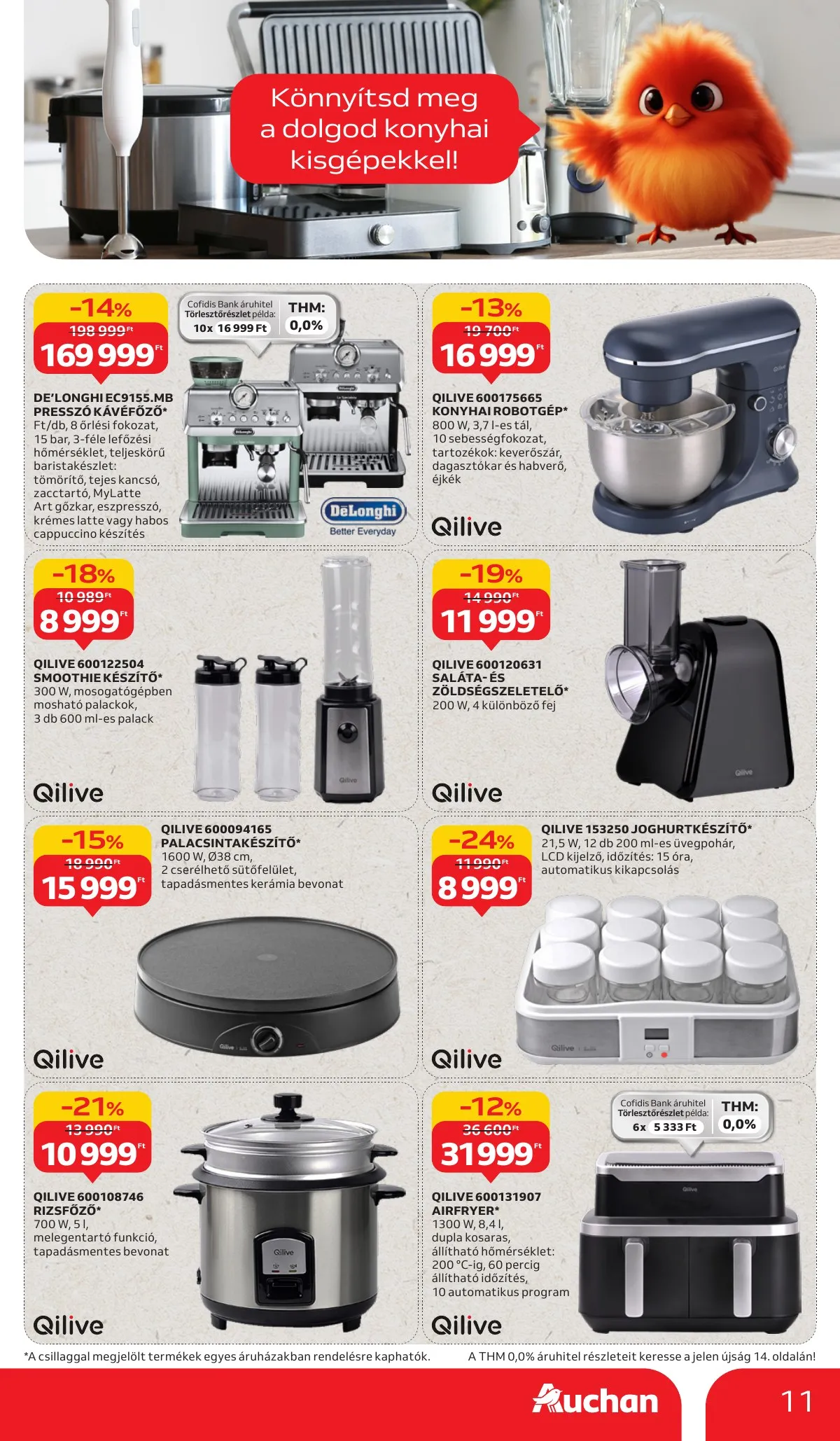 Auchan akciós újság Hipermarket nemzetkozi konyha 09.11–09.24 – 11. oldal