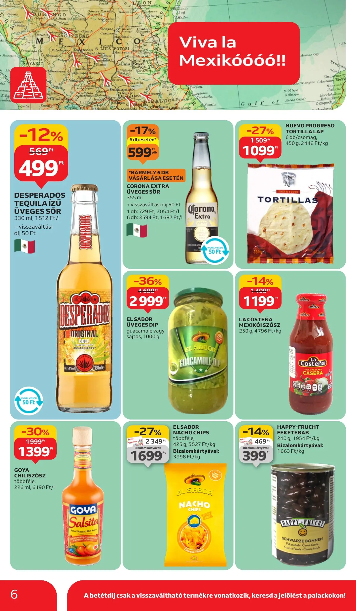 Auchan akciós újság Hipermarket nemzetkozi konyha 09.11–09.24 – 6. oldal