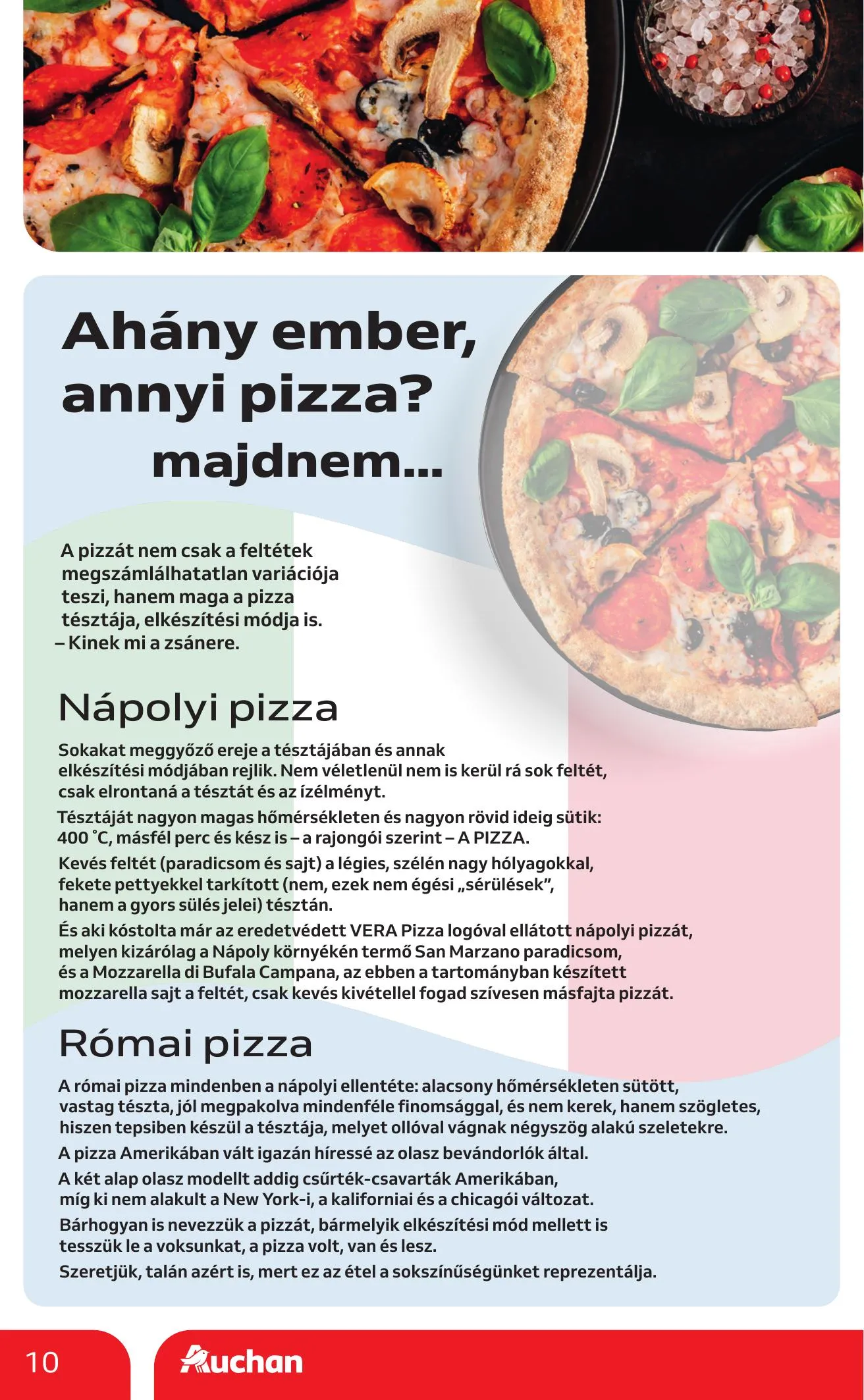 Auchan akciós újság Hipermarket Nemzetkozi konyha 05.07–05.20 – 10. oldal