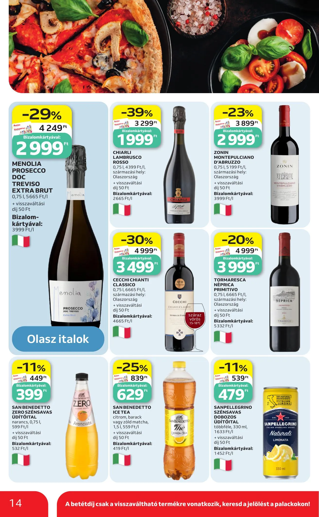 Auchan akciós újság Hipermarket Nemzetkozi konyha 05.07–05.20 – 14. oldal