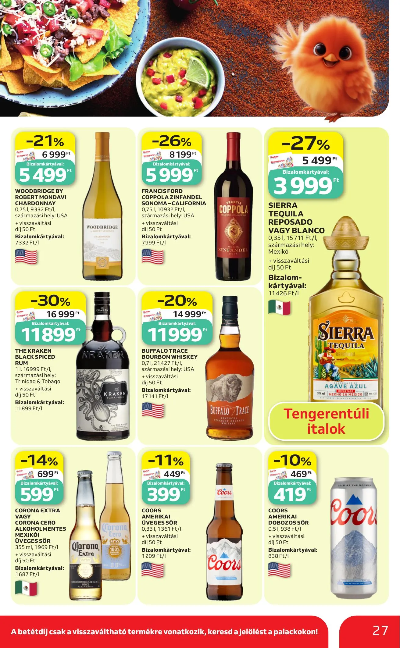 Auchan akciós újság Hipermarket Nemzetkozi konyha 05.07–05.20 – 27. oldal