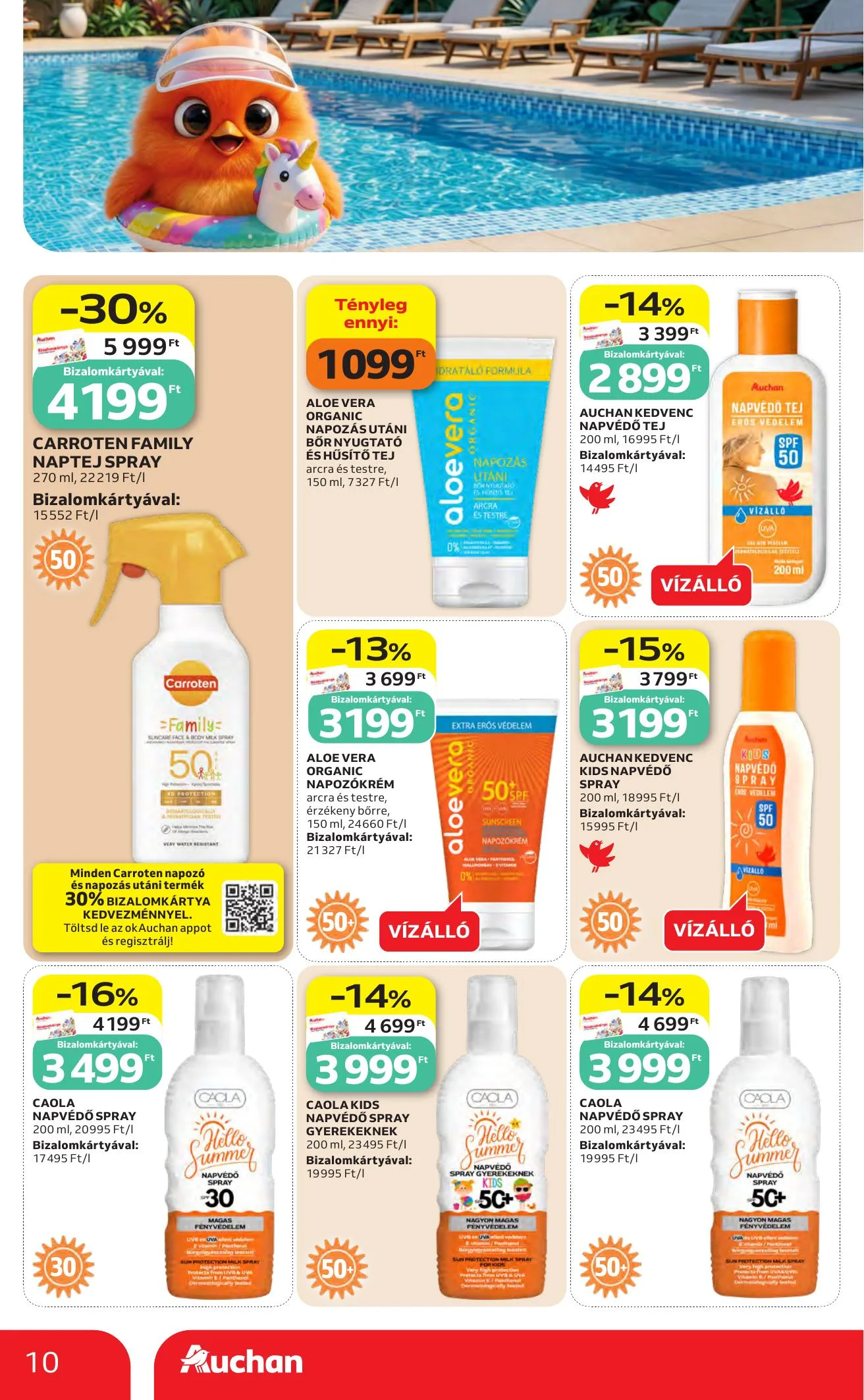 Auchan akciós újság Hipermarket Nyari extra 06.11–07.01 – 10. oldal