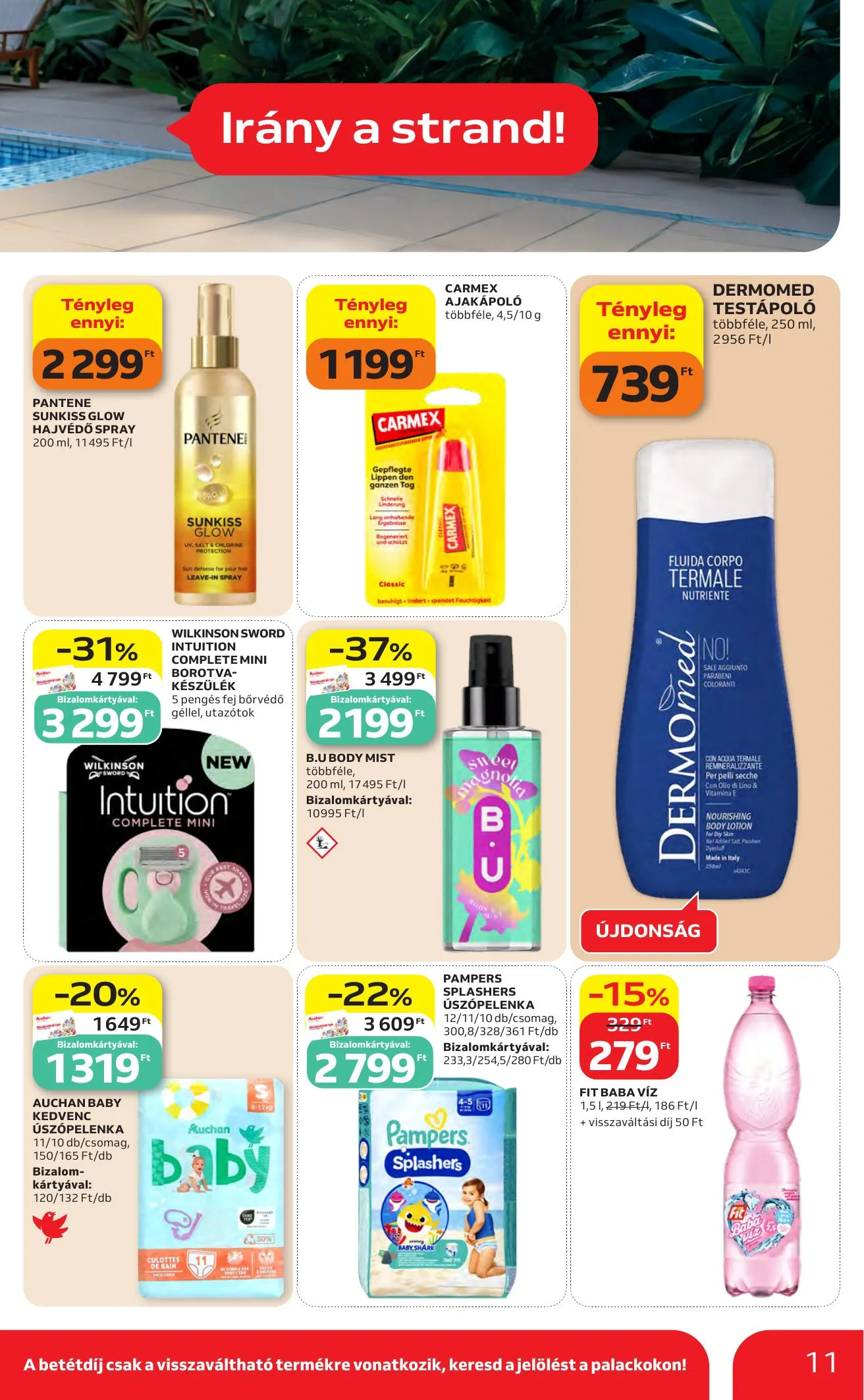 Auchan akciós újság Hipermarket Nyari extra 06.11–07.01 – 11. oldal
