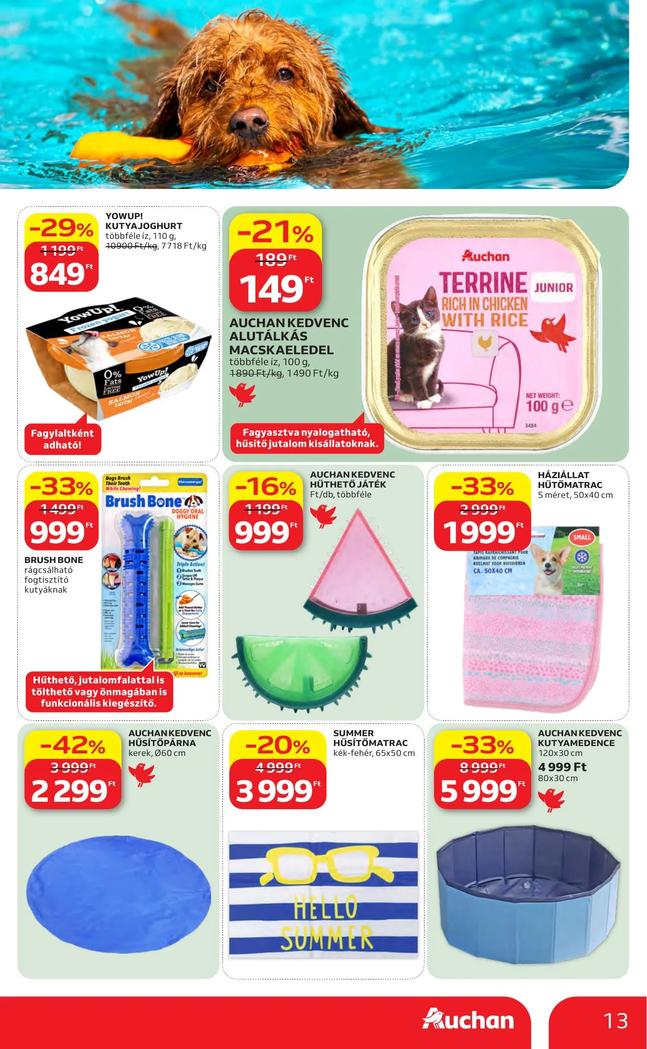 Auchan akciós újság Hipermarket Nyari extra 06.11–07.01 – 13. oldal