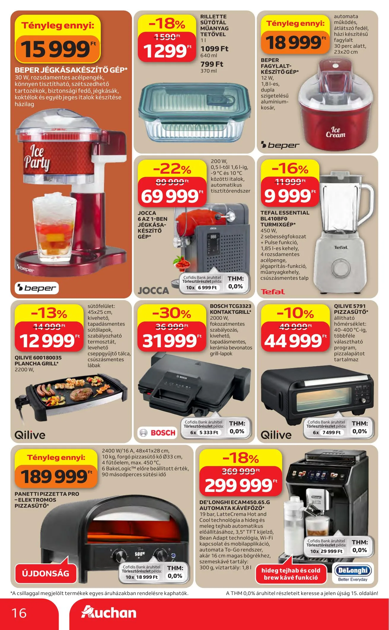 Auchan akciós újság Hipermarket Nyari extra 06.11–07.01 – 16. oldal