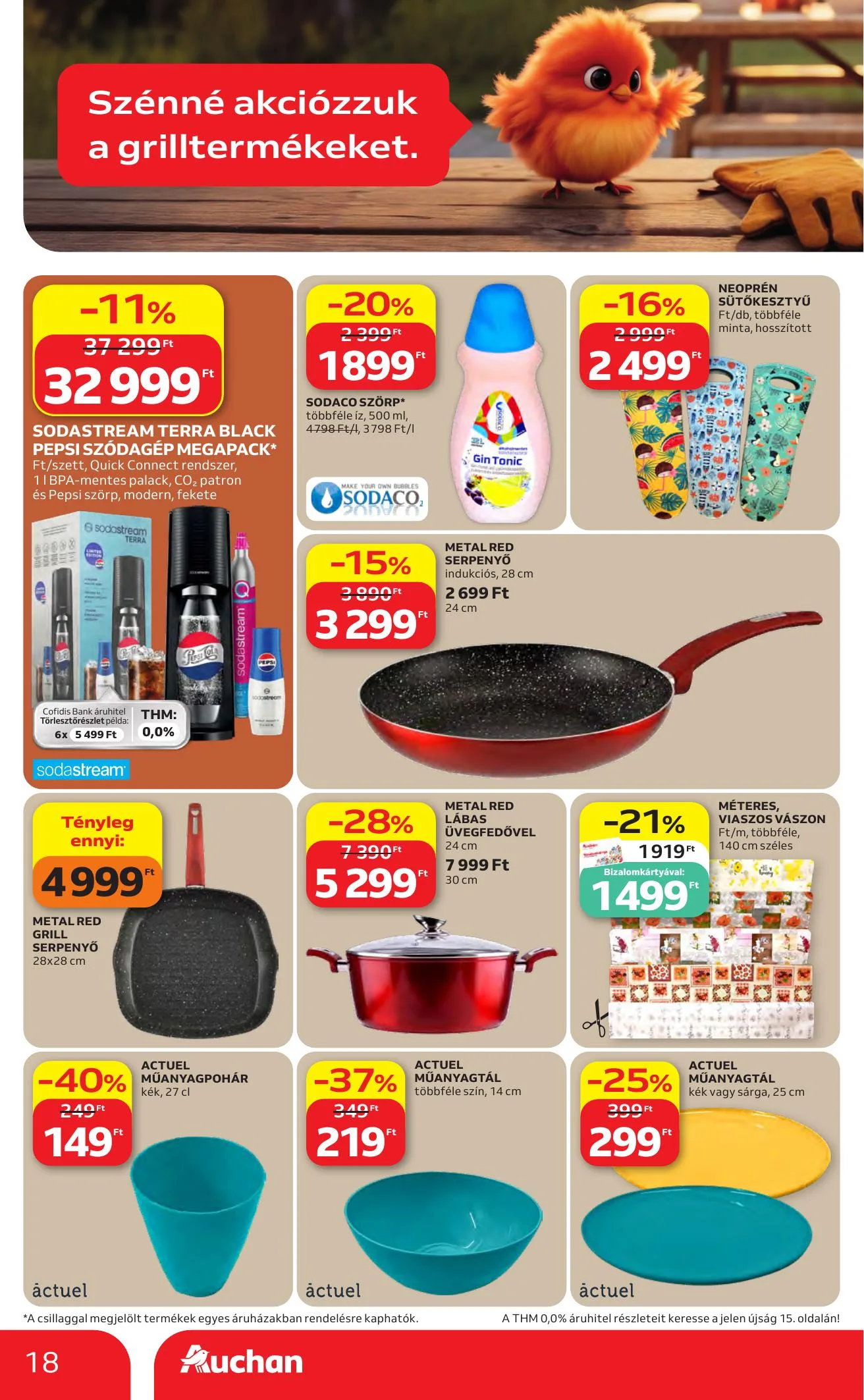 Auchan akciós újság Hipermarket Nyari extra 06.11–07.01 – 18. oldal
