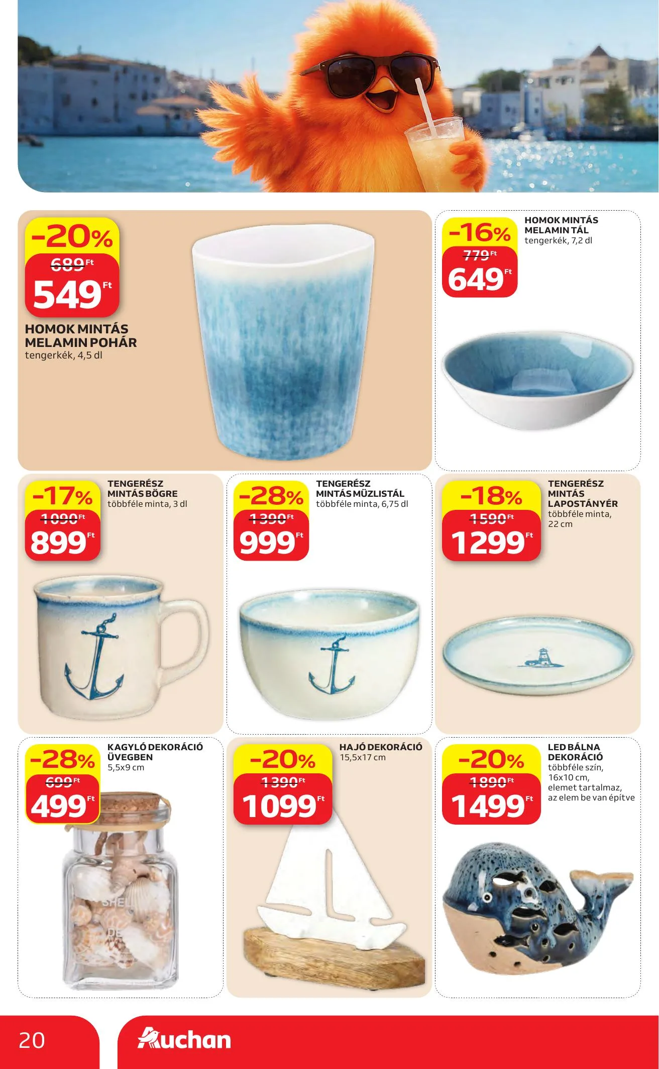 Auchan akciós újság Hipermarket Nyari extra 06.11–07.01 – 20. oldal