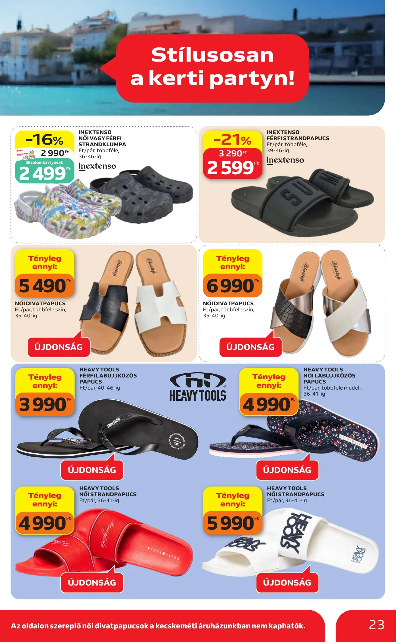 Auchan akciós újság Hipermarket Nyari extra 06.11–07.01 – 23. oldal