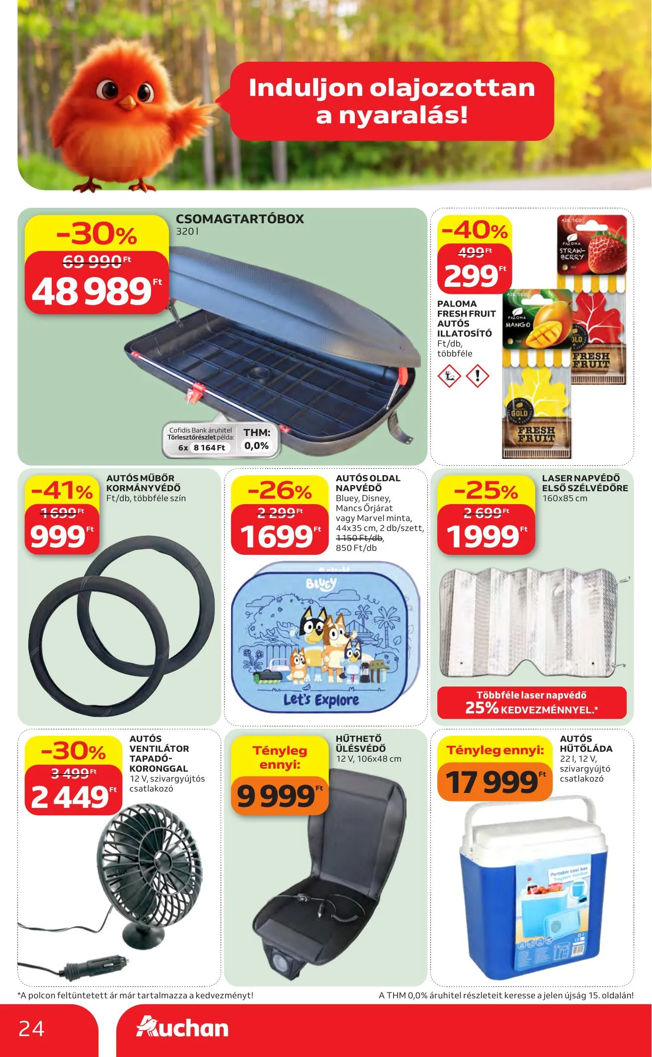 Auchan akciós újság Hipermarket Nyari extra 06.11–07.01 – 24. oldal