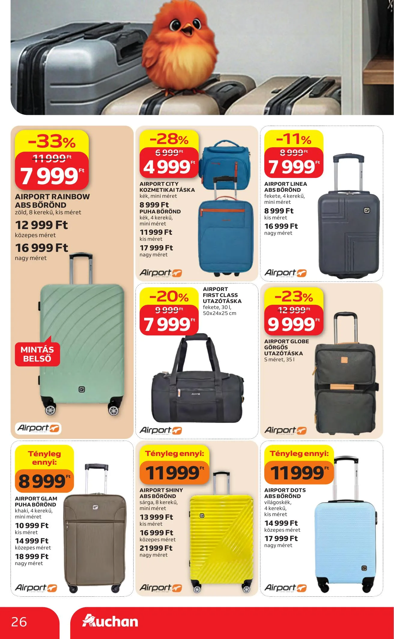 Auchan akciós újság Hipermarket Nyari extra 06.11–07.01 – 26. oldal