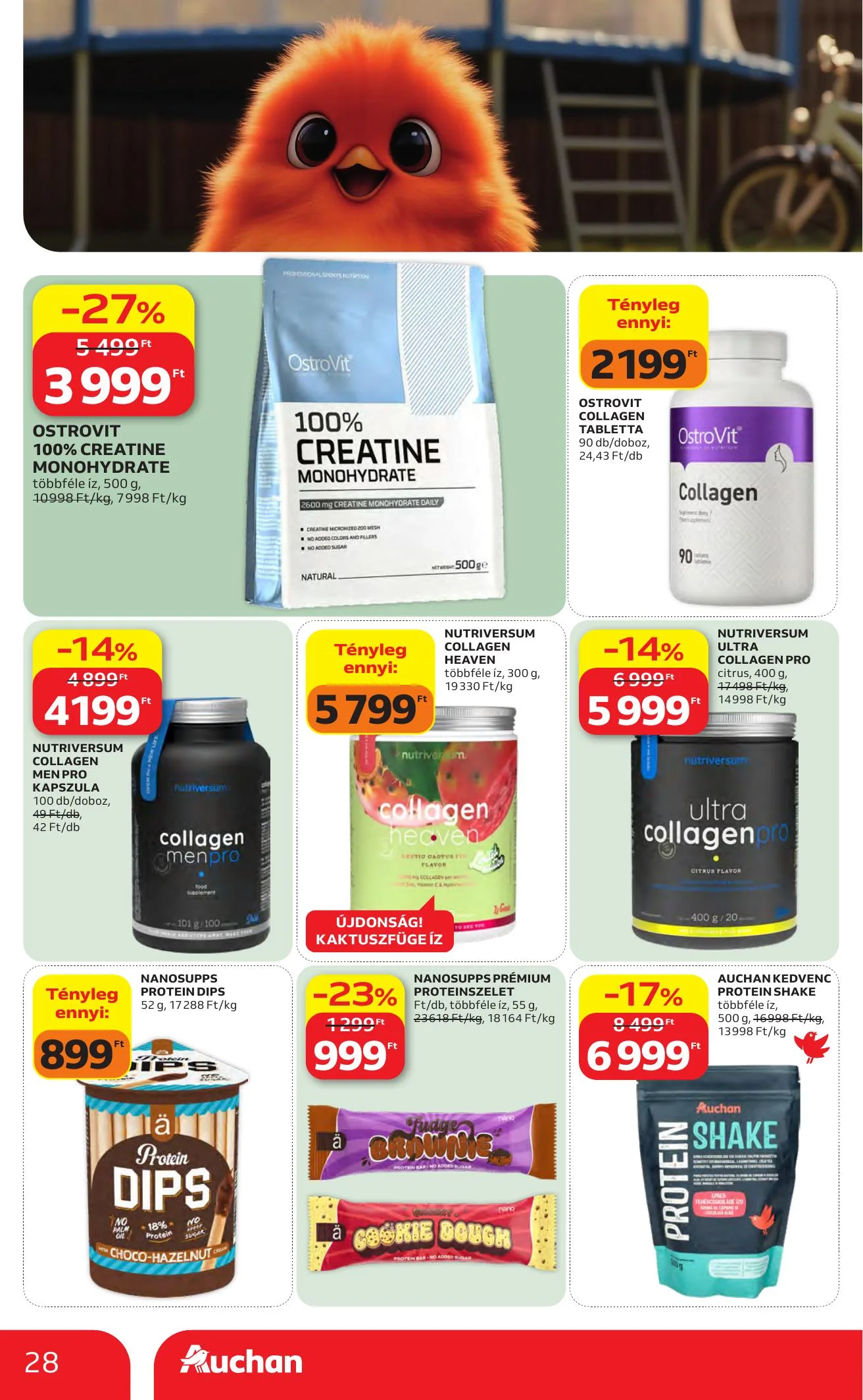 Auchan akciós újság Hipermarket Nyari extra 06.11–07.01 – 28. oldal