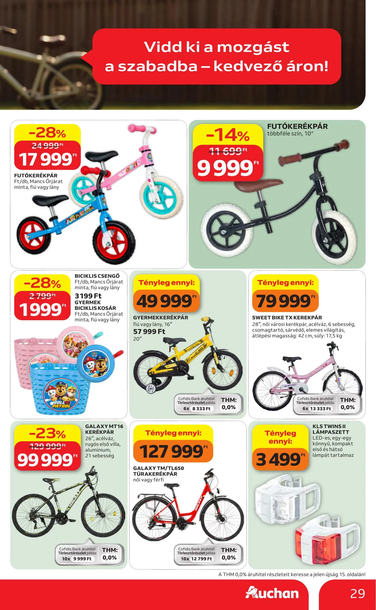 Auchan akciós újság Hipermarket Nyari extra 06.11–07.01 – 29. oldal
