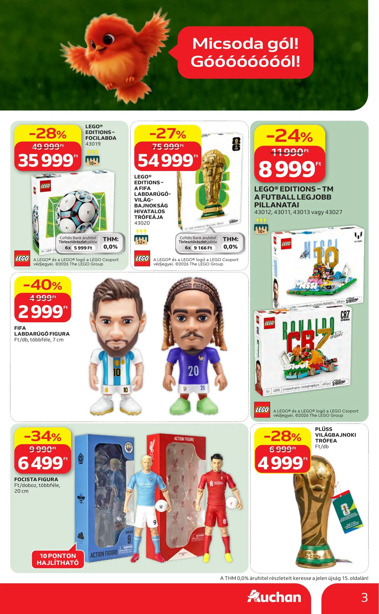 Auchan akciós újság Hipermarket Nyari extra 06.11–07.01 – 3. oldal