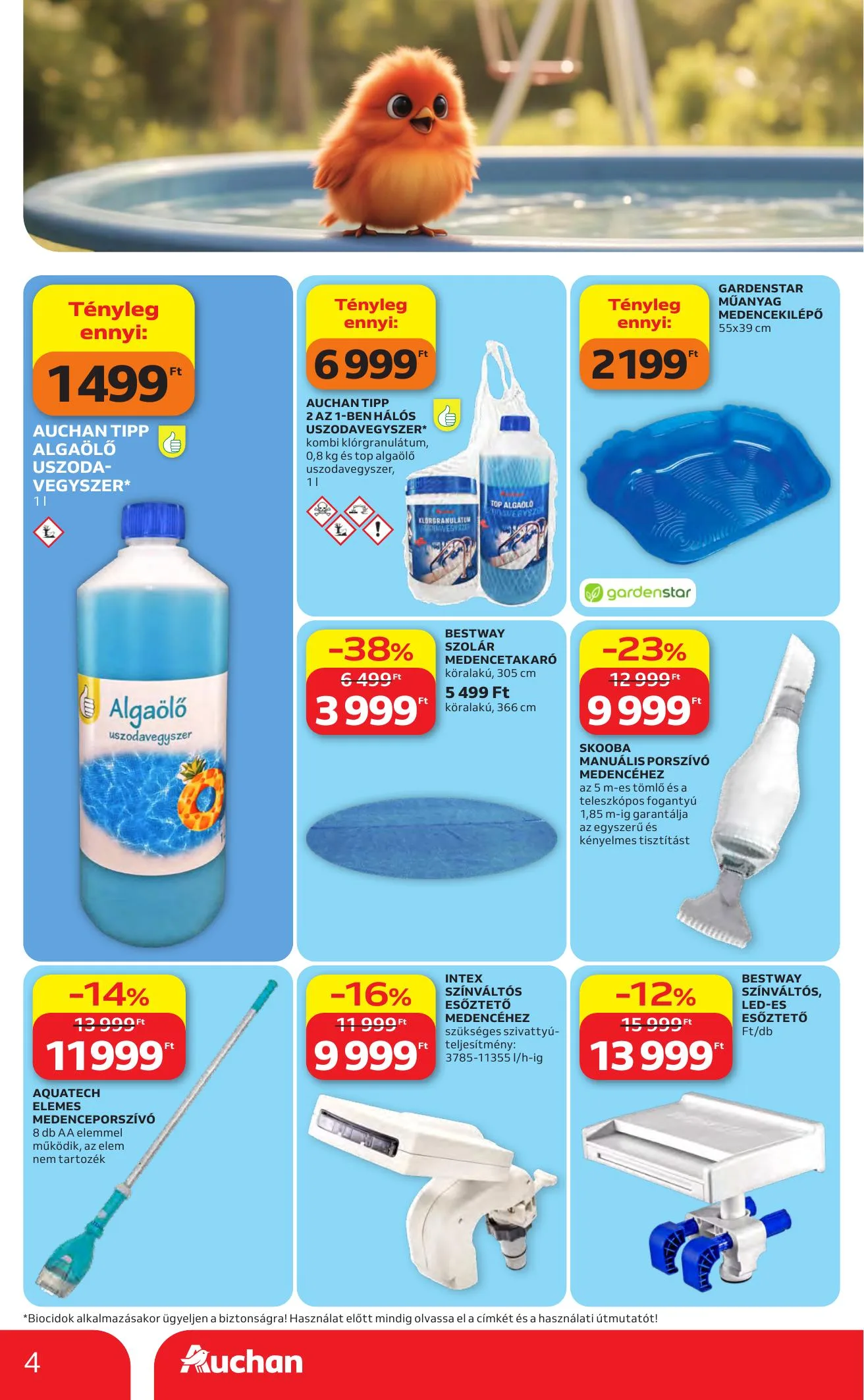 Auchan akciós újság Hipermarket Nyari extra 06.11–07.01 – 4. oldal