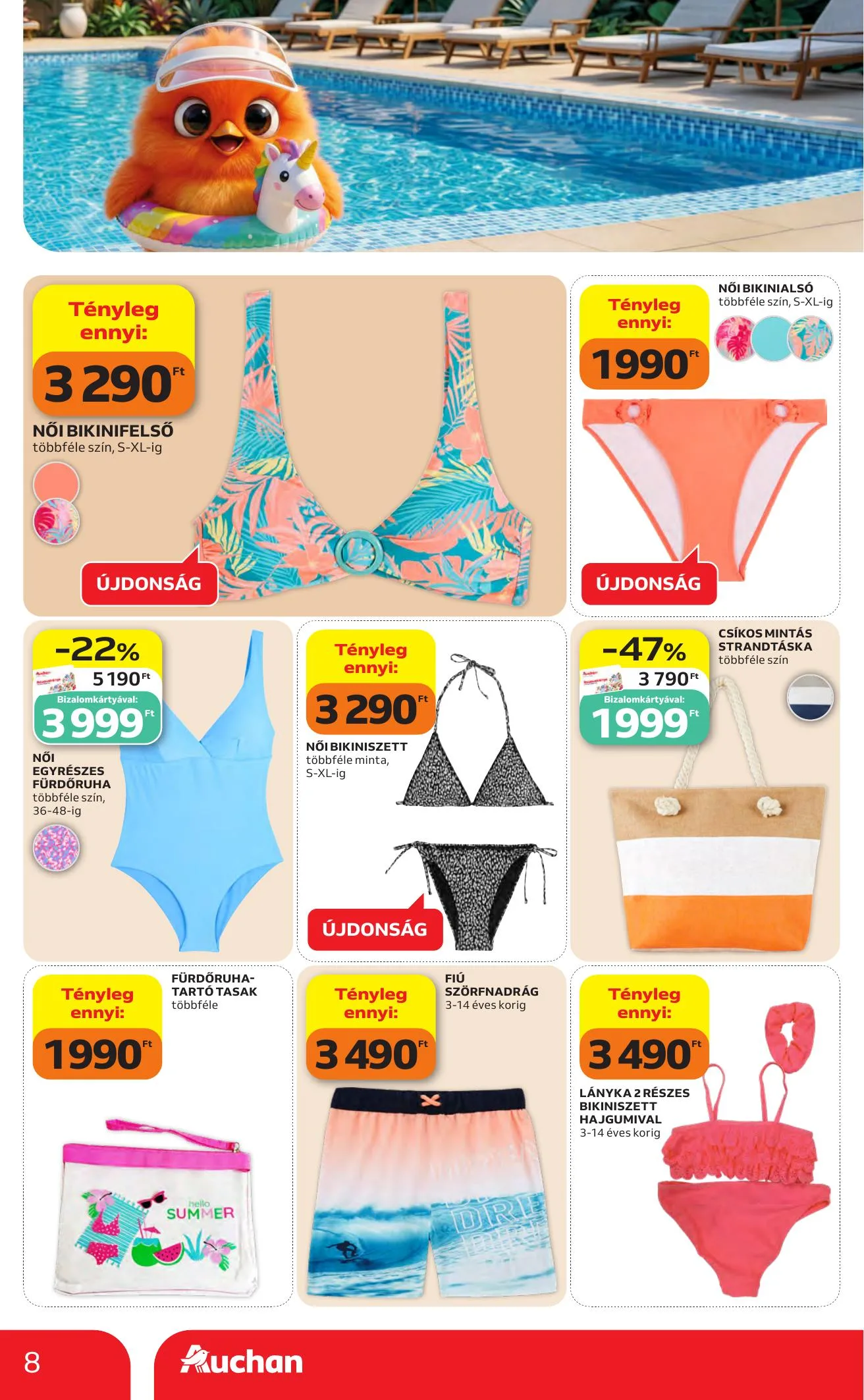 Auchan akciós újság Hipermarket Nyari extra 06.11–07.01 – 8. oldal