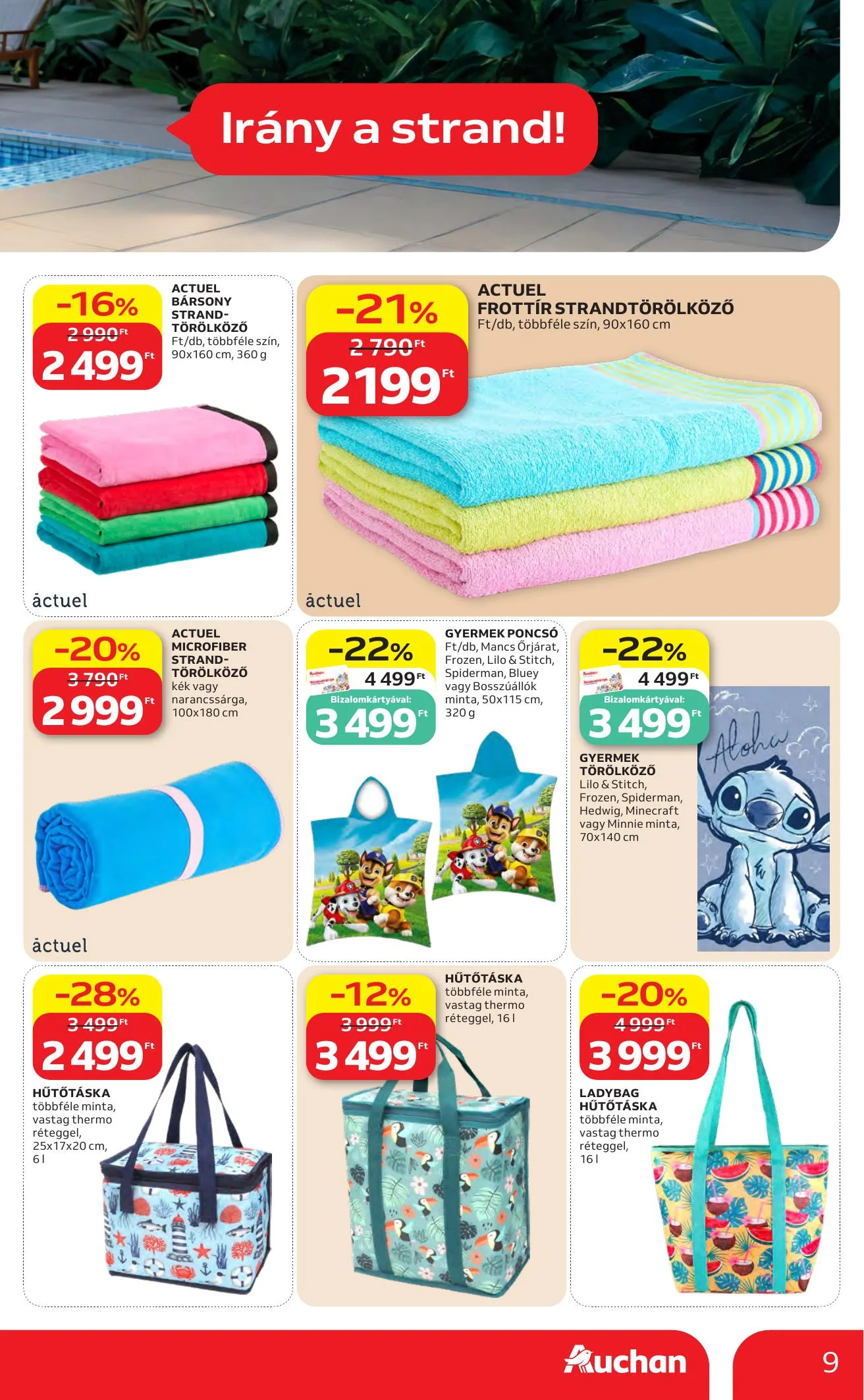 Auchan akciós újság Hipermarket Nyari extra 06.11–07.01 – 9. oldal