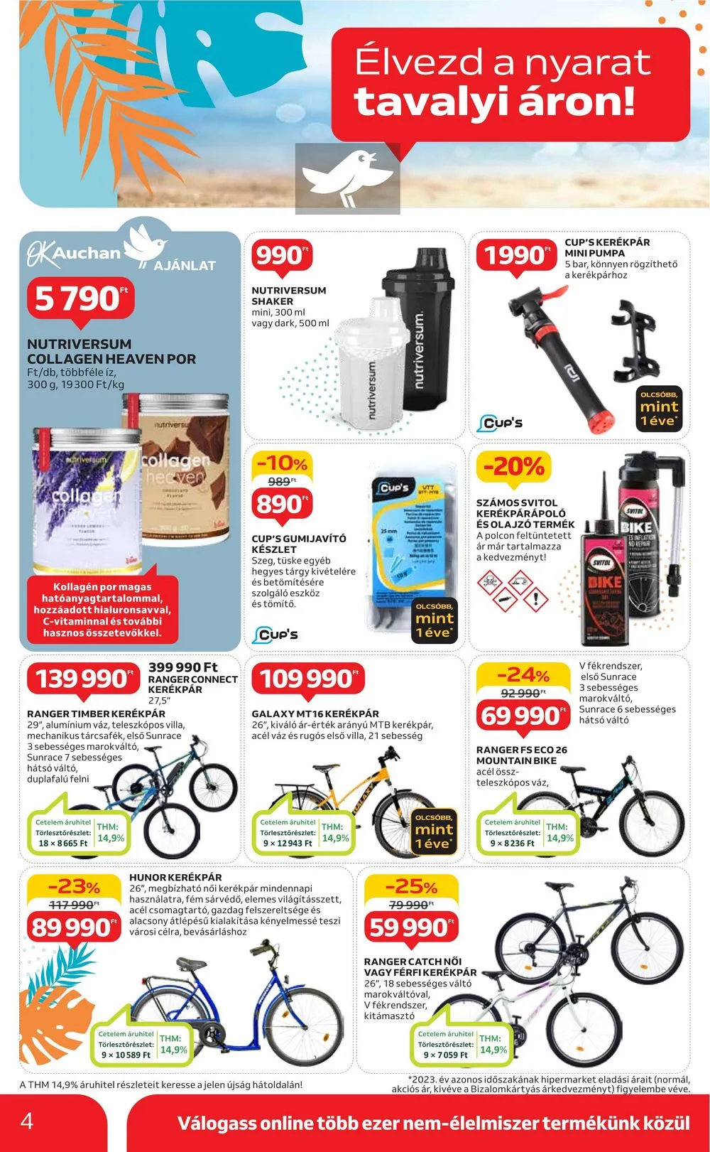 Auchan akciós újság Hipermarket Nyari Havi 06.13–07.13 – 4. oldal
