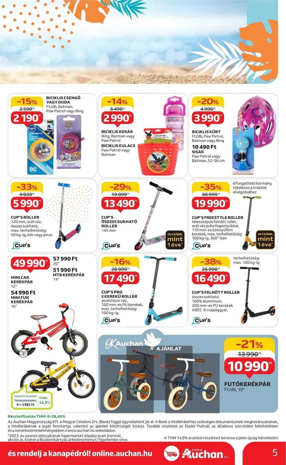 Auchan akciós újság Hipermarket Nyari Havi 06.13–07.13 – 5. oldal