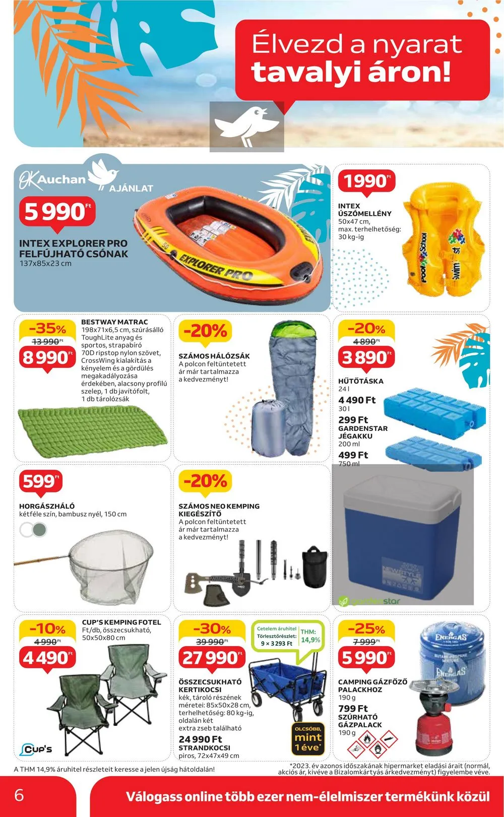 Auchan akciós újság Hipermarket Nyari Havi 06.13–07.13 – 6. oldal