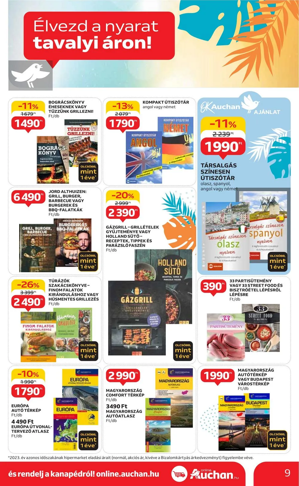 Auchan akciós újság Hipermarket Nyari Havi 06.13–07.13 – 9. oldal