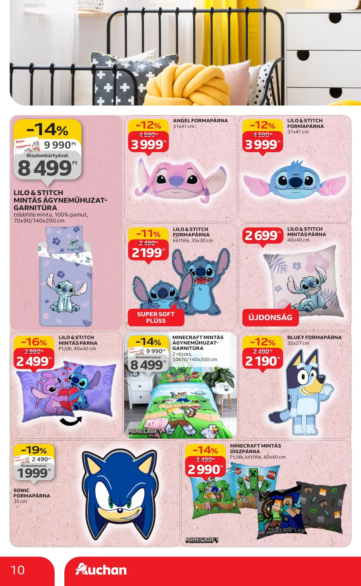 Auchan akciós újság Hipermarket Nyarvegi ajanlatok 08.21–09.03 – 10. oldal