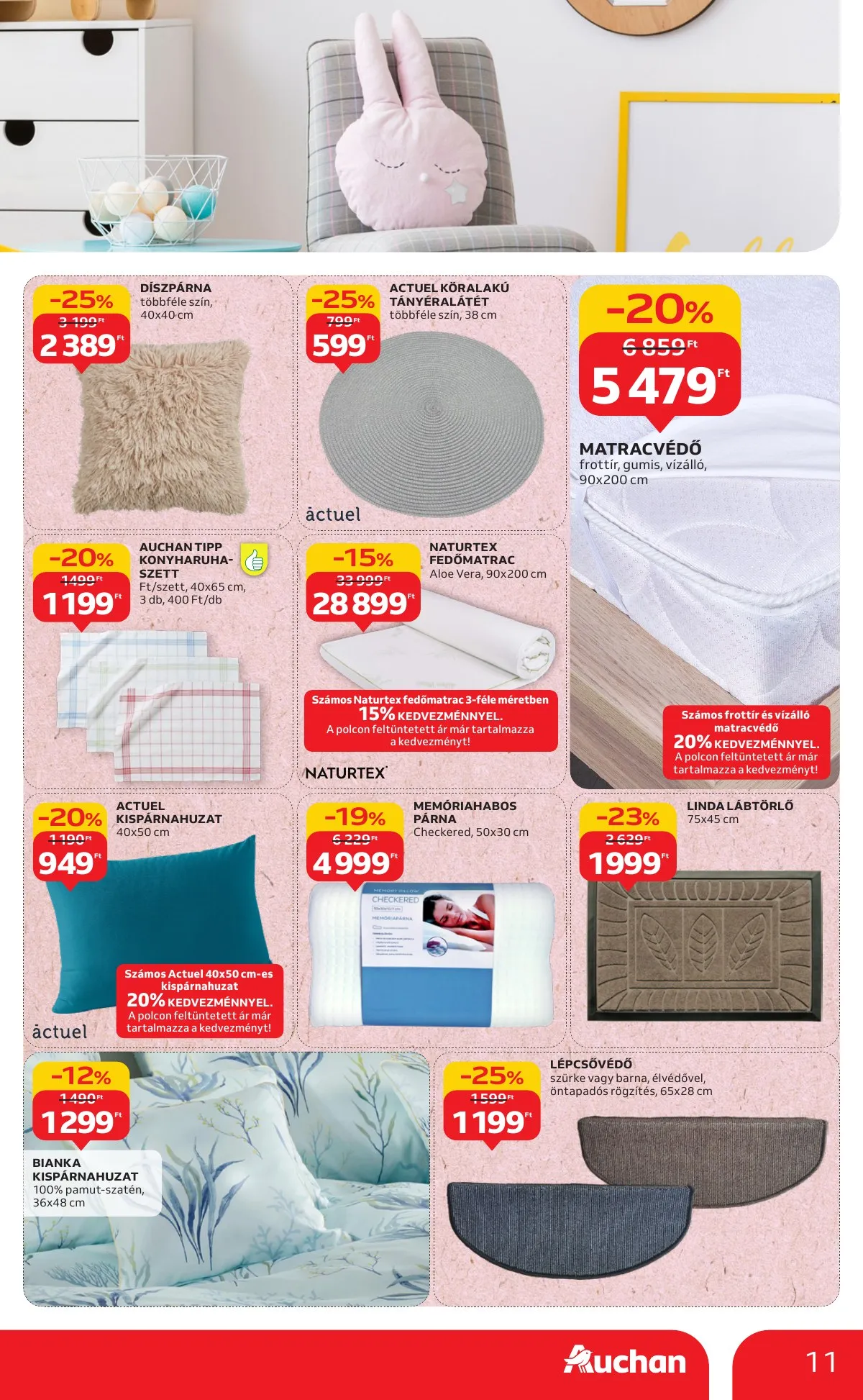 Auchan akciós újság Hipermarket Nyarvegi ajanlatok 08.21–09.03 – 11. oldal