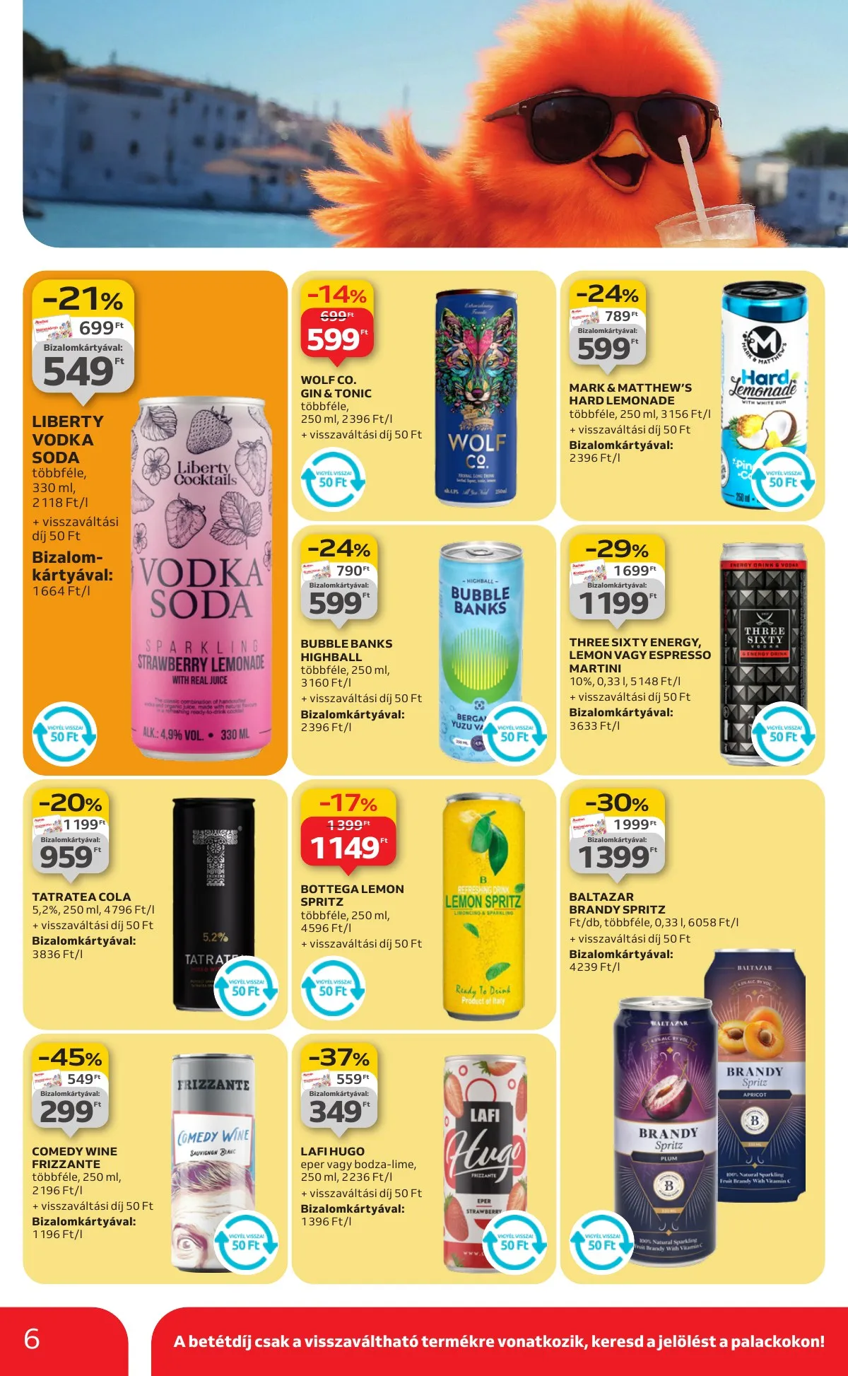 Auchan akciós újság Hipermarket Nyarvegi ajanlatok 08.21–09.03 – 6. oldal