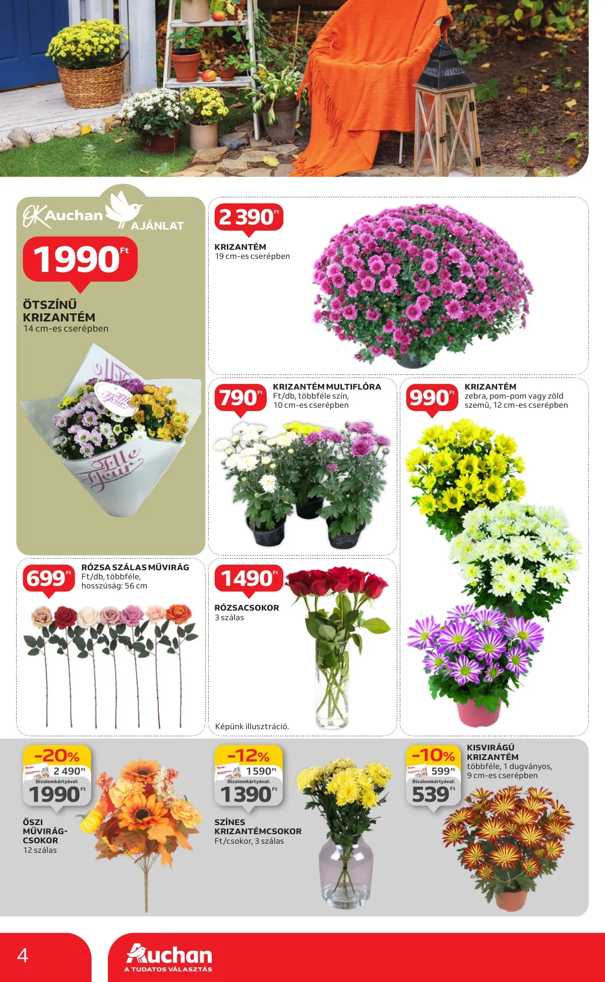 Auchan akciós újság Hipermarket őszi keszulodes 09.19–10.02 – 4. oldal