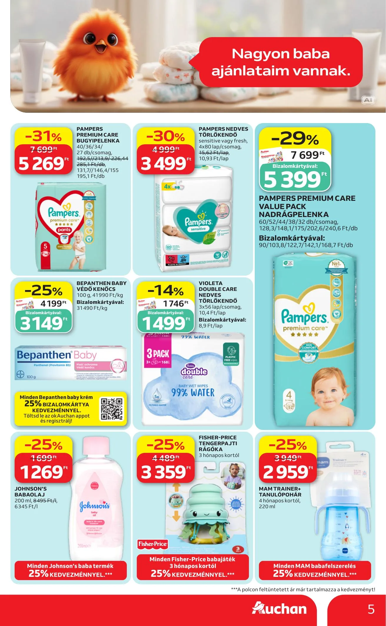 Auchan akciós újság Hipermarket őszi nagytakarítás 09.24–10.13 – 5. oldal