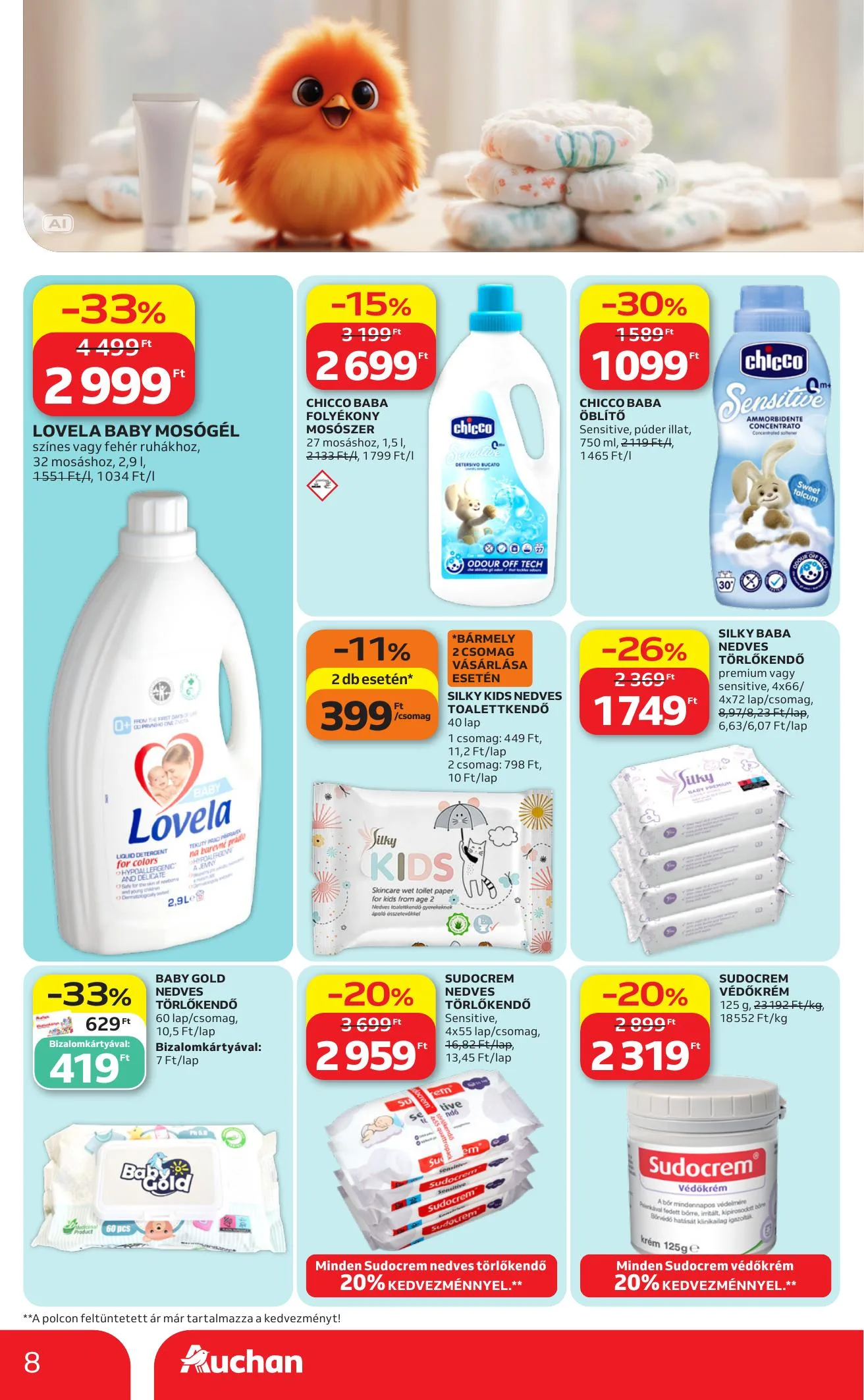 Auchan akciós újság Hipermarket őszi nagytakarítás 09.24–10.13 – 8. oldal