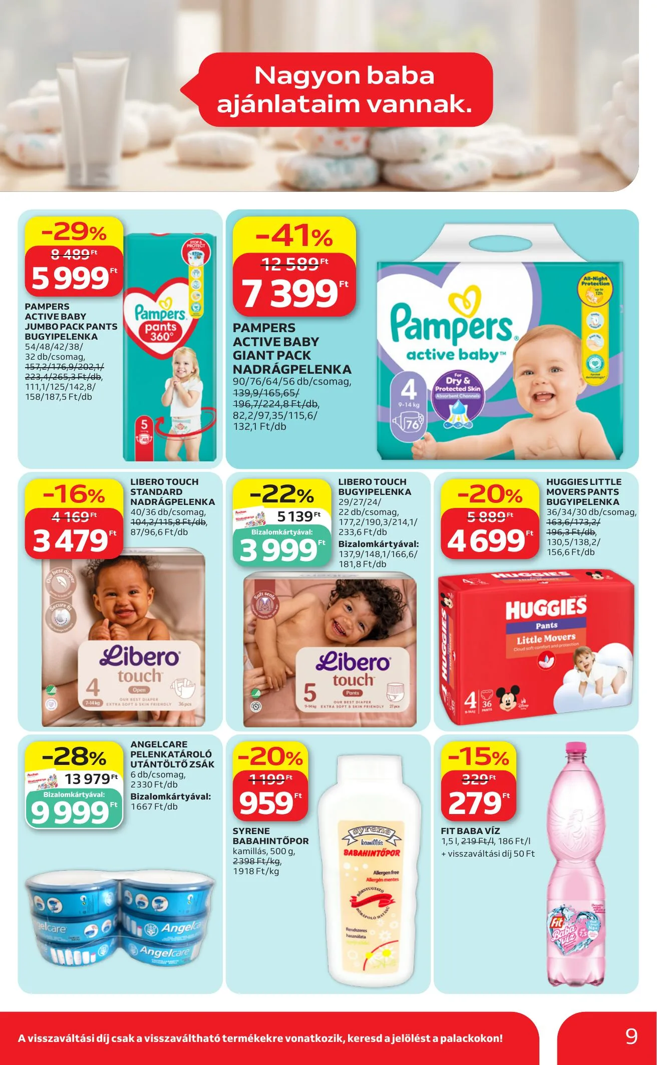 Auchan akciós újság Hipermarket őszi nagytakarítás 09.24–10.13 – 9. oldal