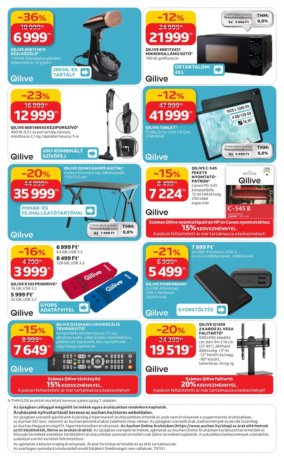Auchan akciós újság Hipermarket Qilive 02.05–02.25 – 12. oldal