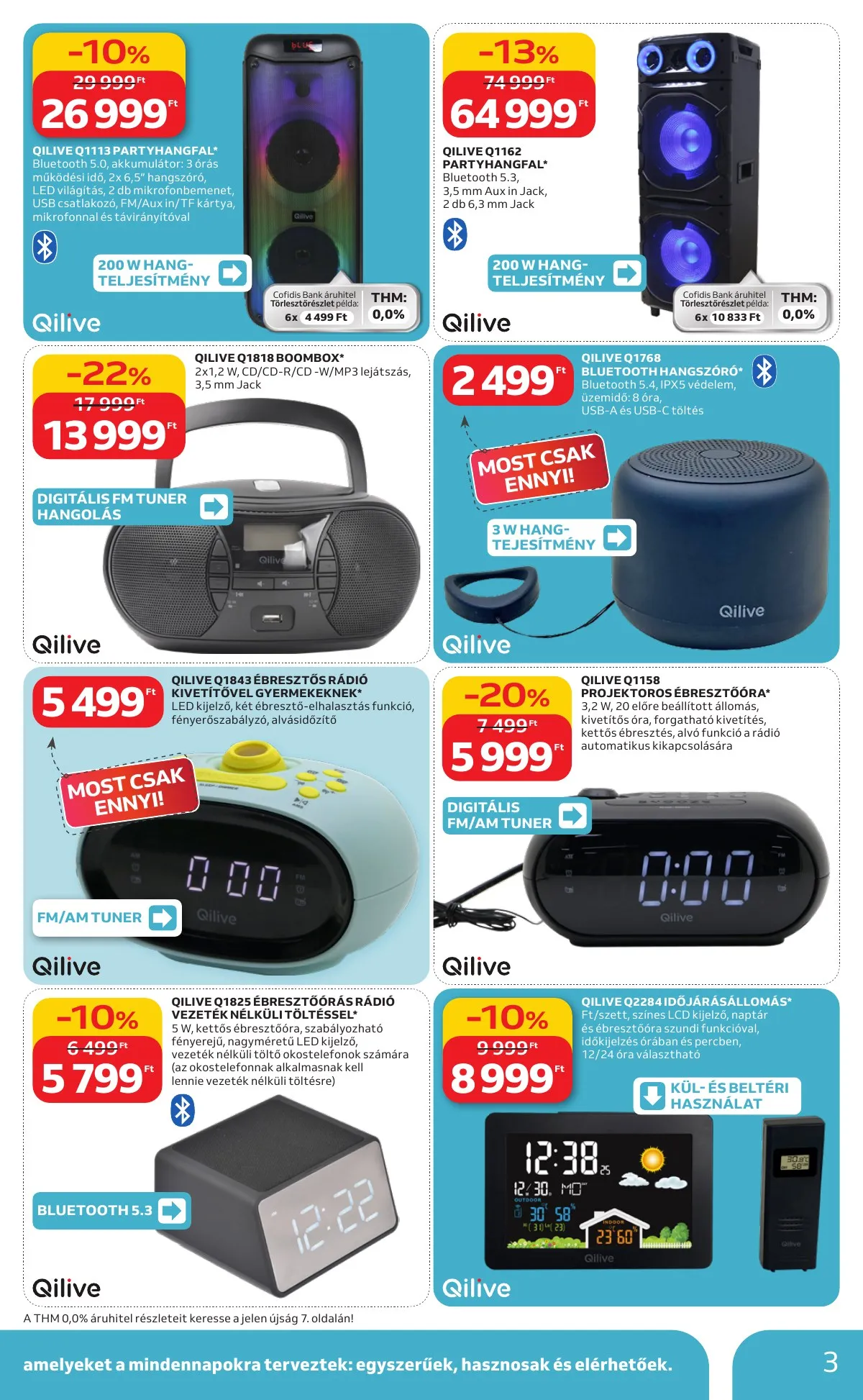 Auchan akciós újság Hipermarket Qilive 02.05–02.25 – 3. oldal