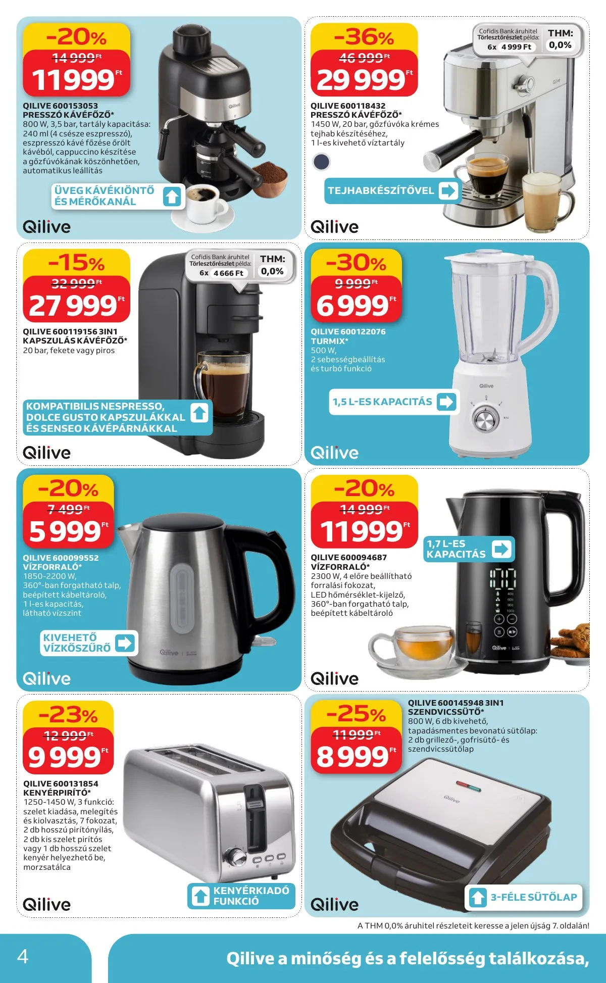 Auchan akciós újság Hipermarket Qilive 02.05–02.25 – 4. oldal