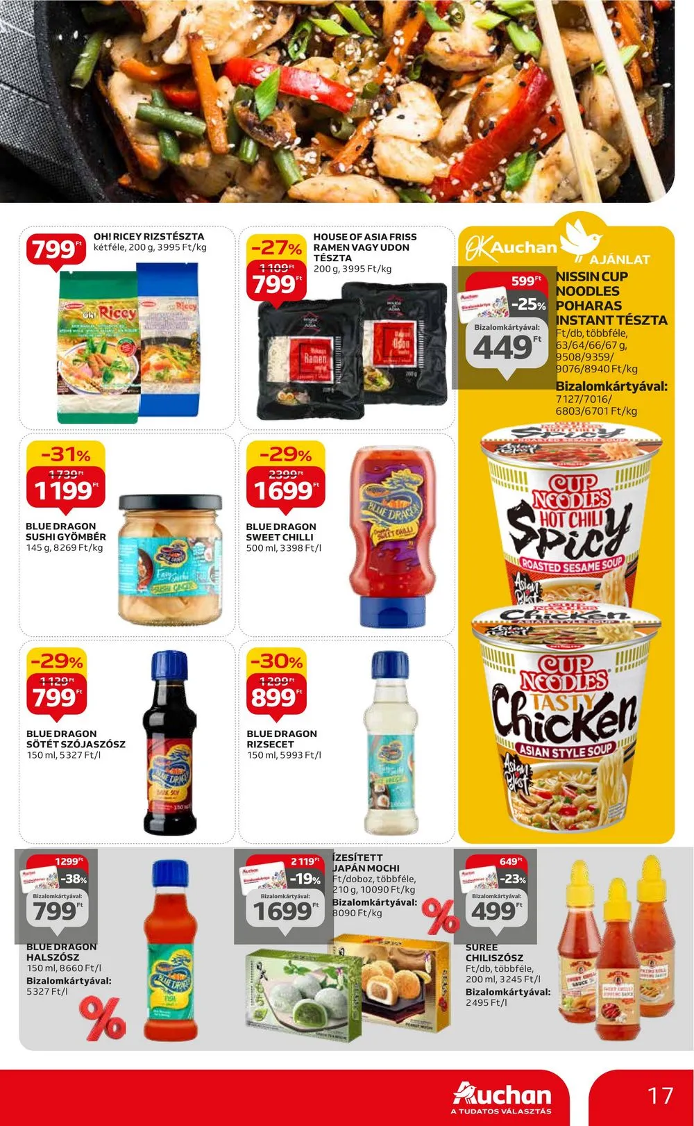 Auchan akciós újság Hipermarket reggeli és farsang 01.18–01.31 – 17. oldal