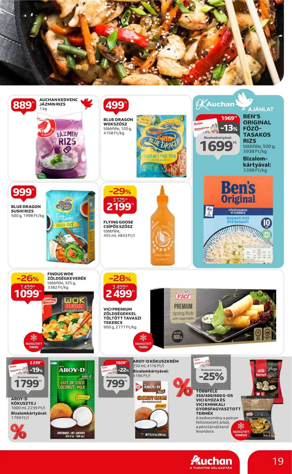Auchan akciós újság Hipermarket reggeli és farsang 01.18–01.31 – 19. oldal