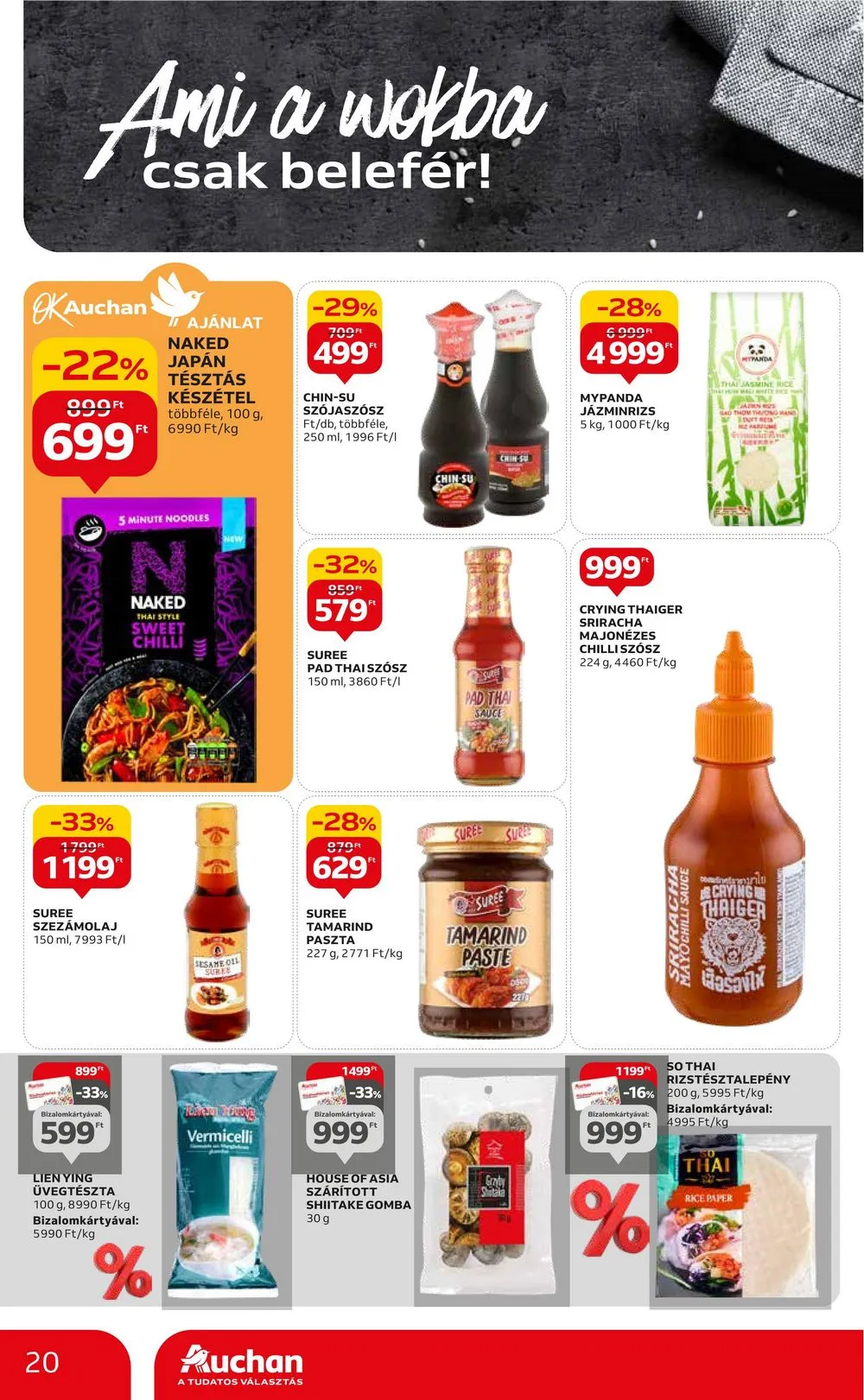 Auchan akciós újság Hipermarket reggeli és farsang 01.18–01.31 – 20. oldal