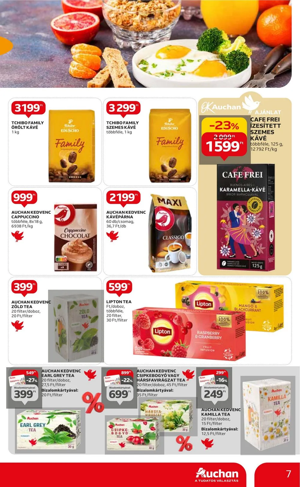Auchan akciós újság Hipermarket reggeli és farsang 01.18–01.31 – 7. oldal