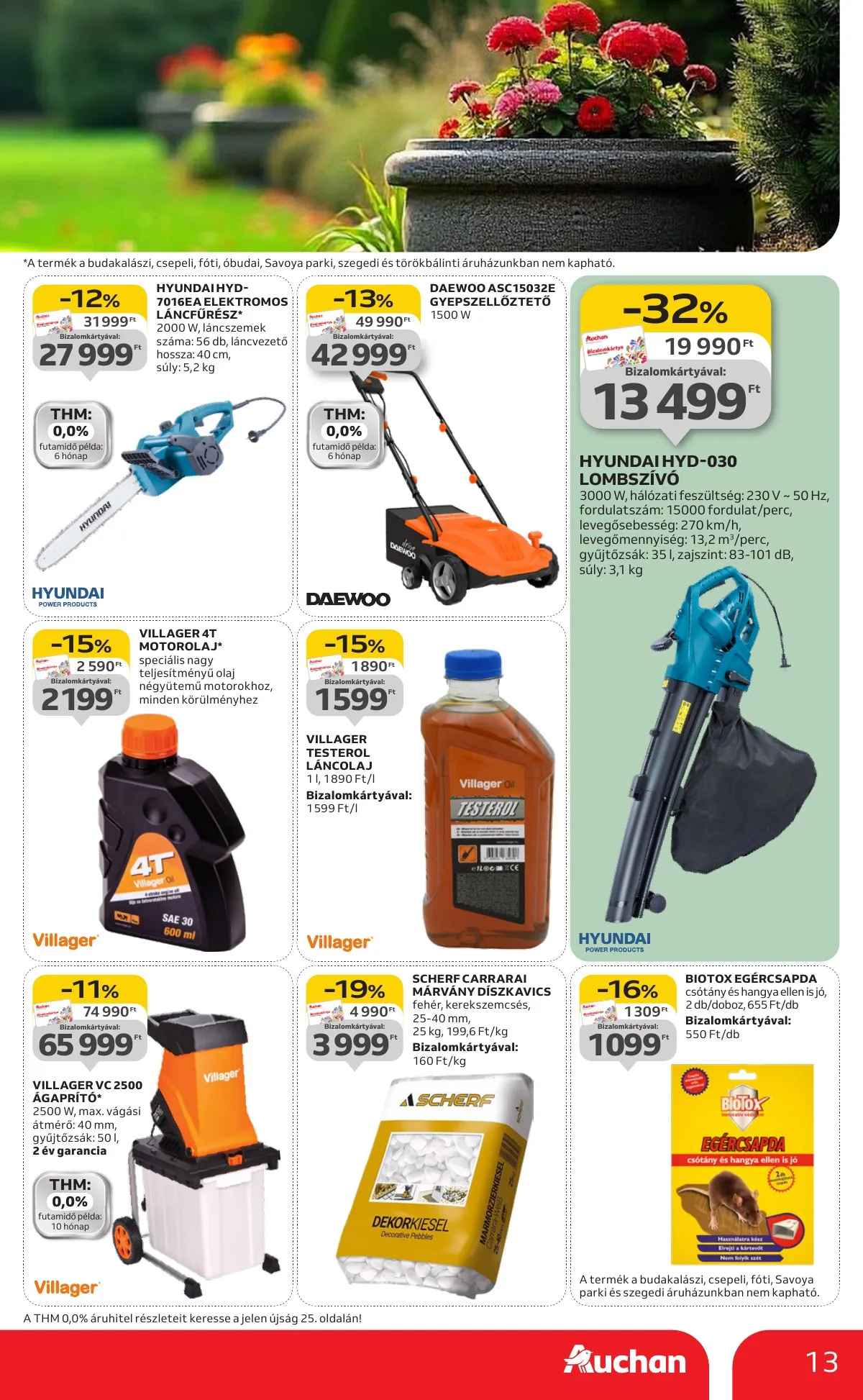 Auchan akciós újság Hipermarket Retro 09.04–09.17 – 13. oldal