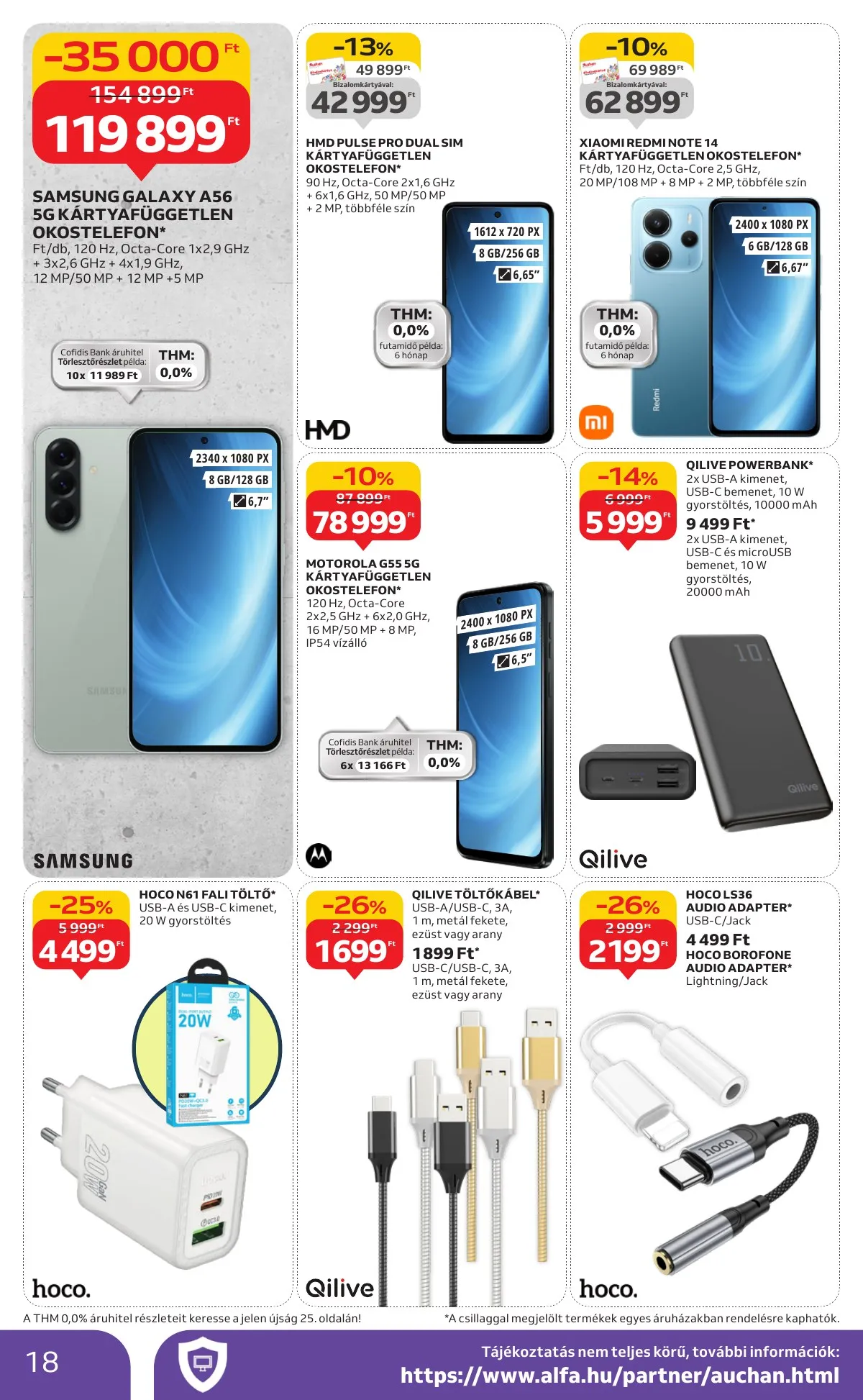 Auchan akciós újság Hipermarket Retro 09.04–09.17 – 18. oldal