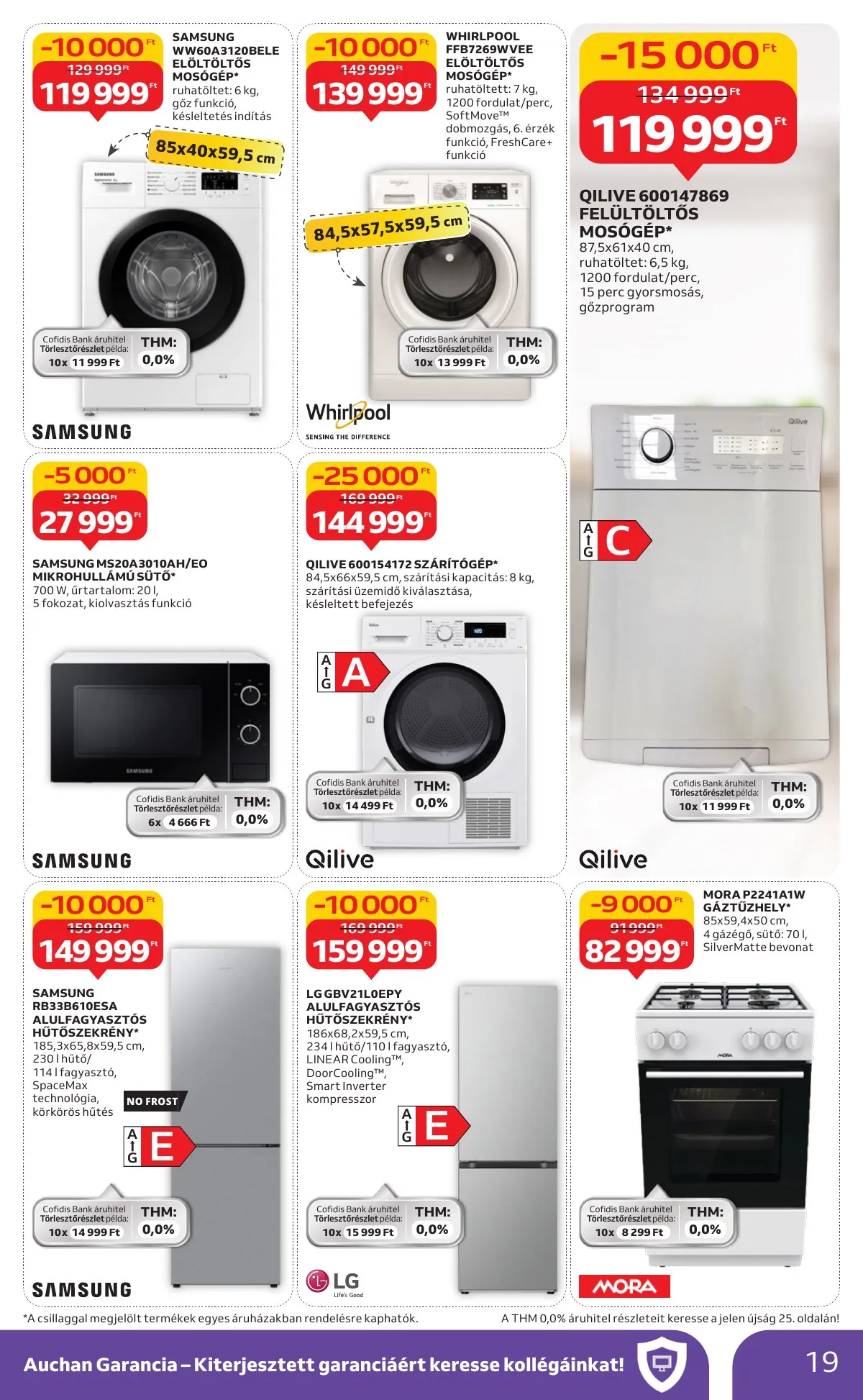 Auchan akciós újság Hipermarket Retro 09.04–09.17 – 19. oldal